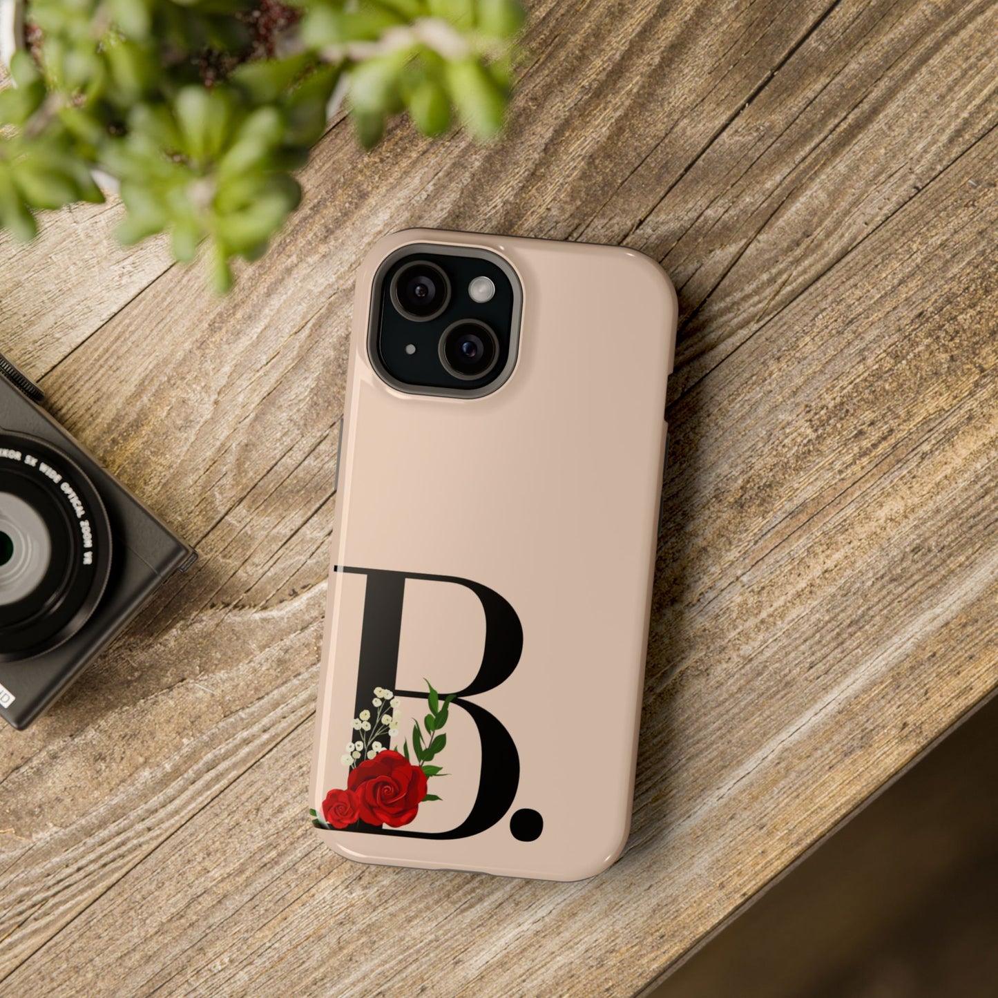 Personalized Letter B MagSafe iPhone® Case