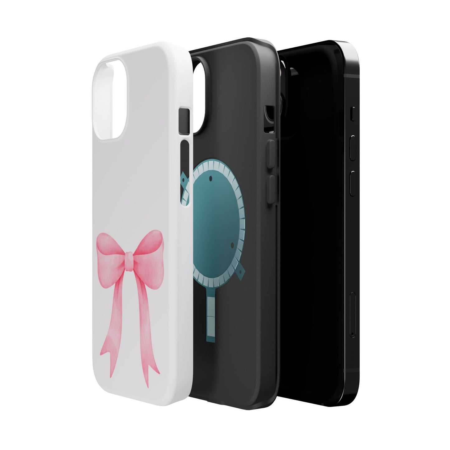 Pink Bow MagSafe iPhone® Case