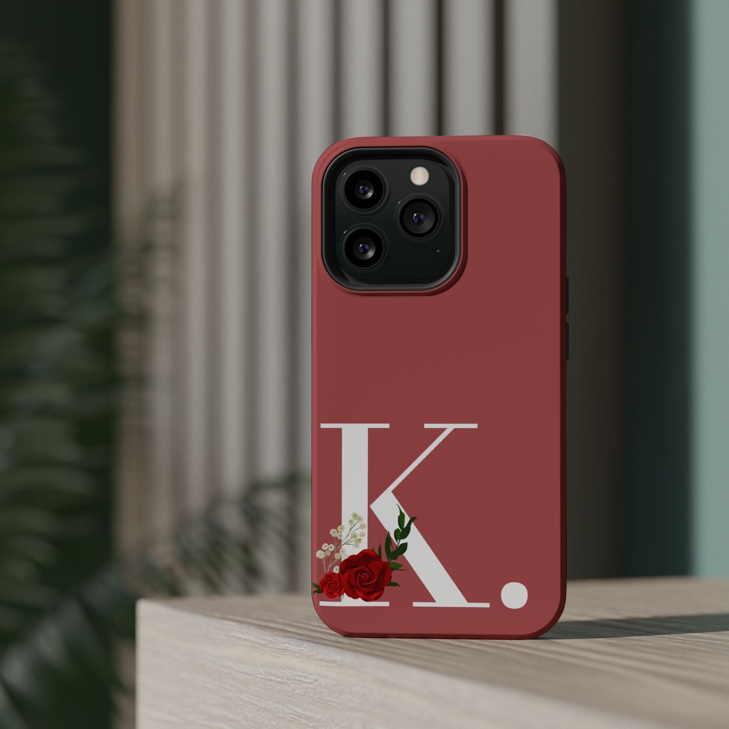 Personalized Letter K MagSafe iPhone® Case