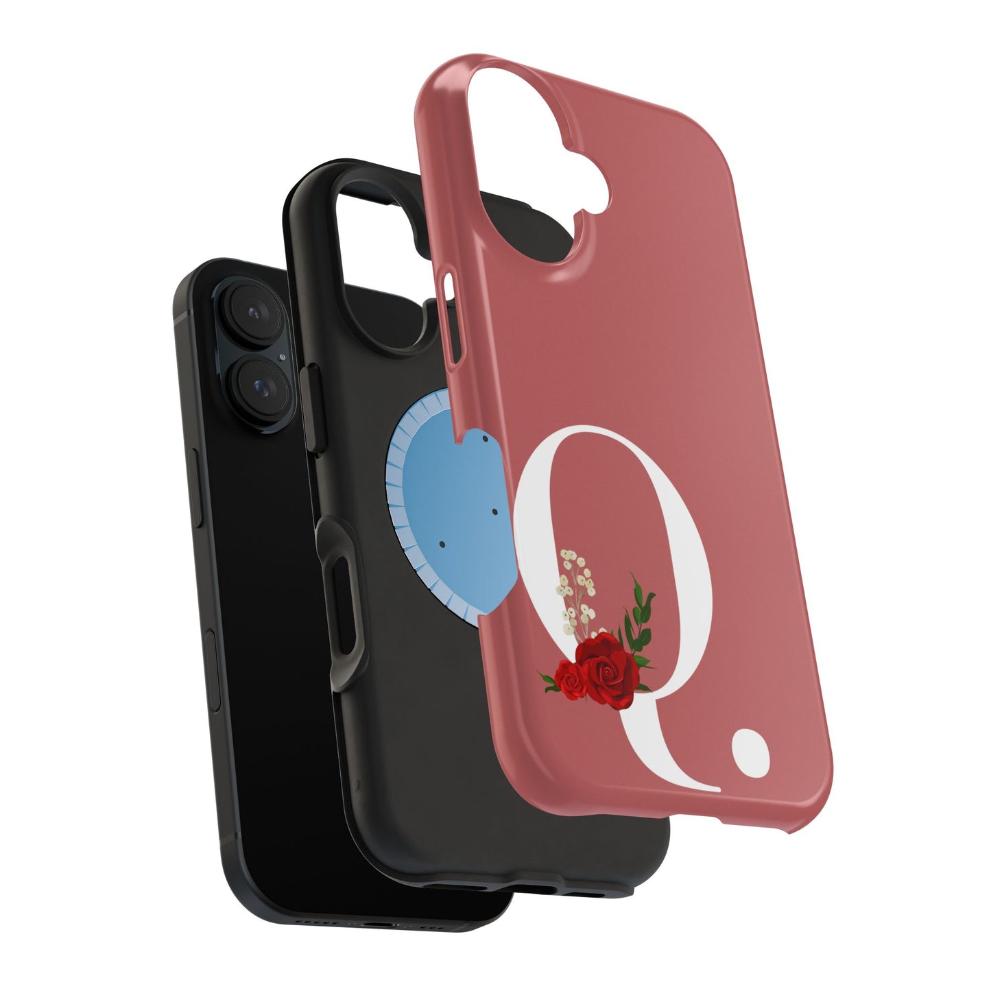 Personalized Letter Q MagSafe iPhone® Case