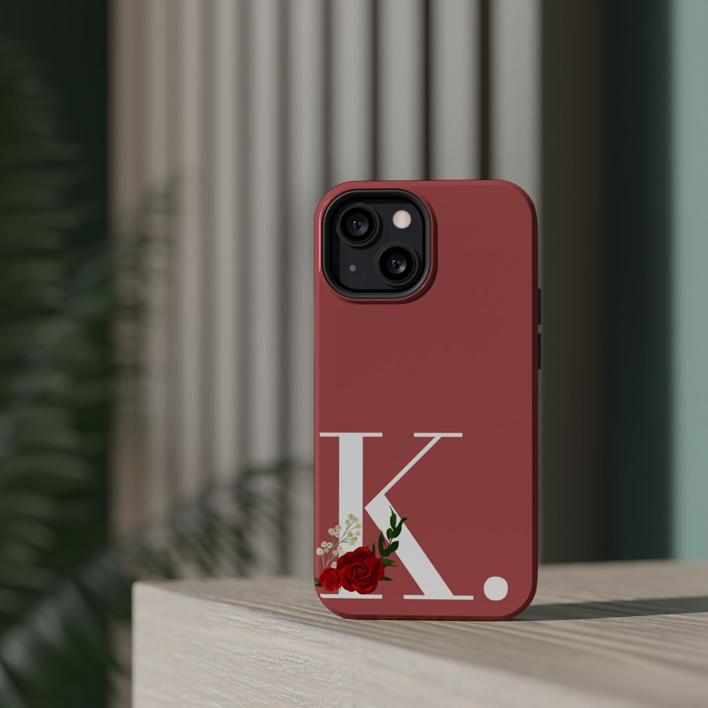 Personalized Letter K MagSafe iPhone® Case