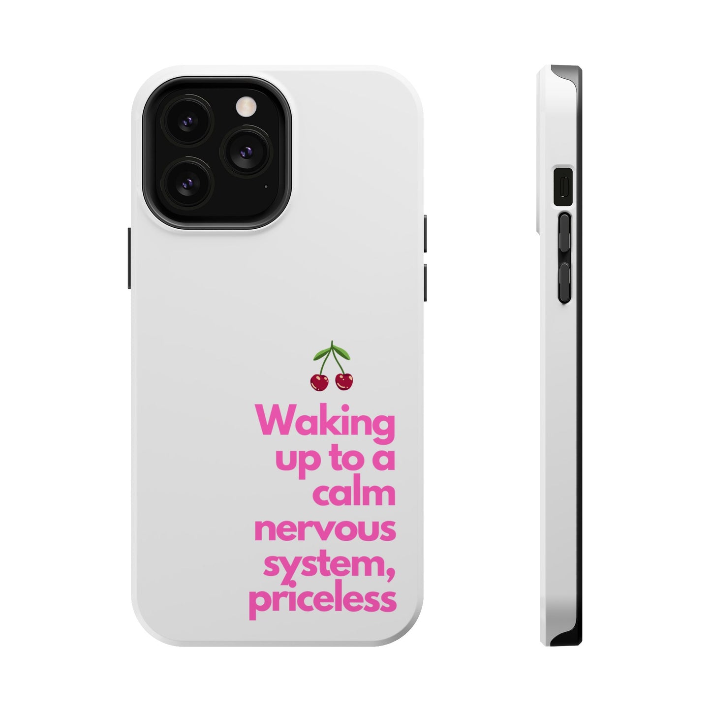 Stay Calm MagSafe iPhone® Case White