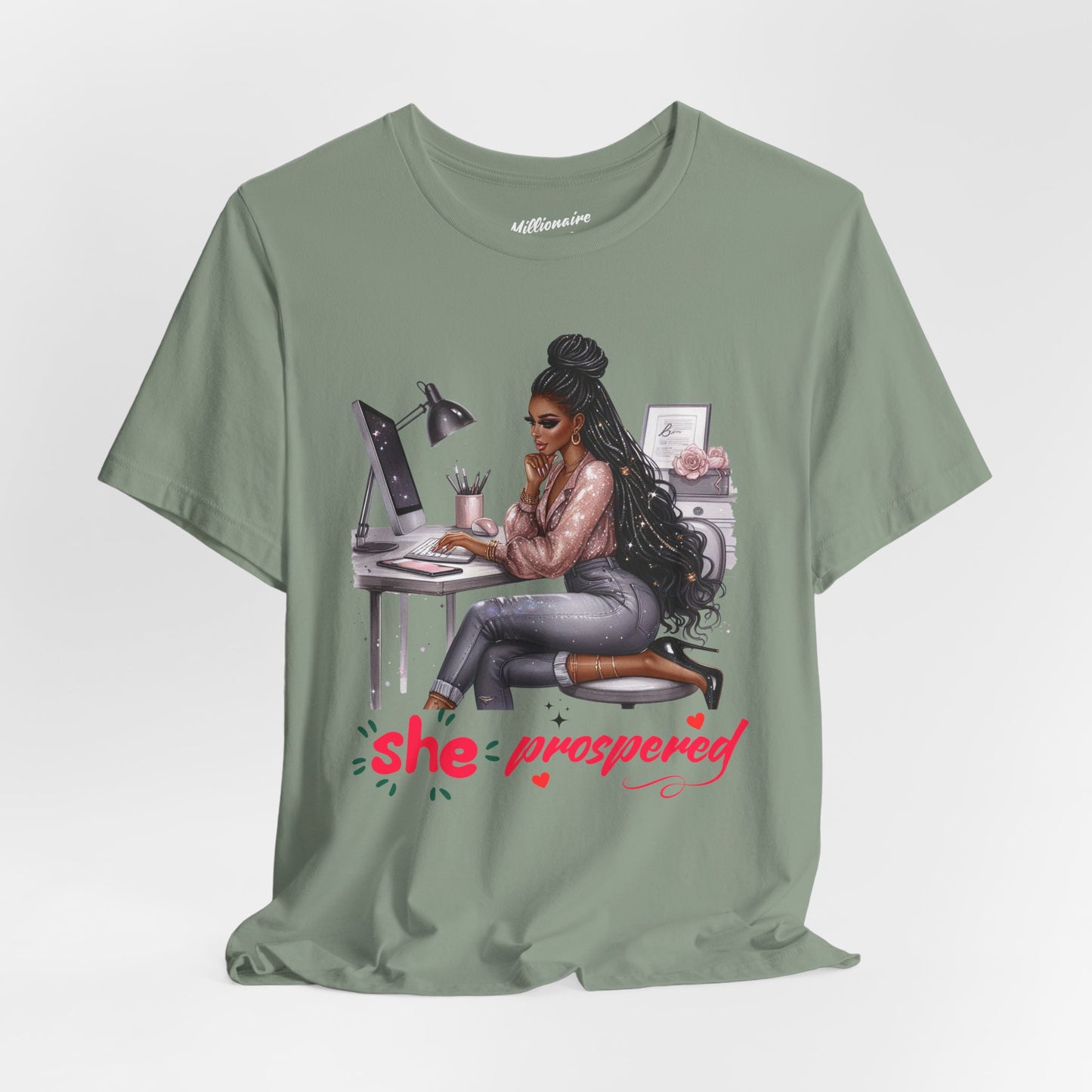 She Prospered Soft Cotton Tee