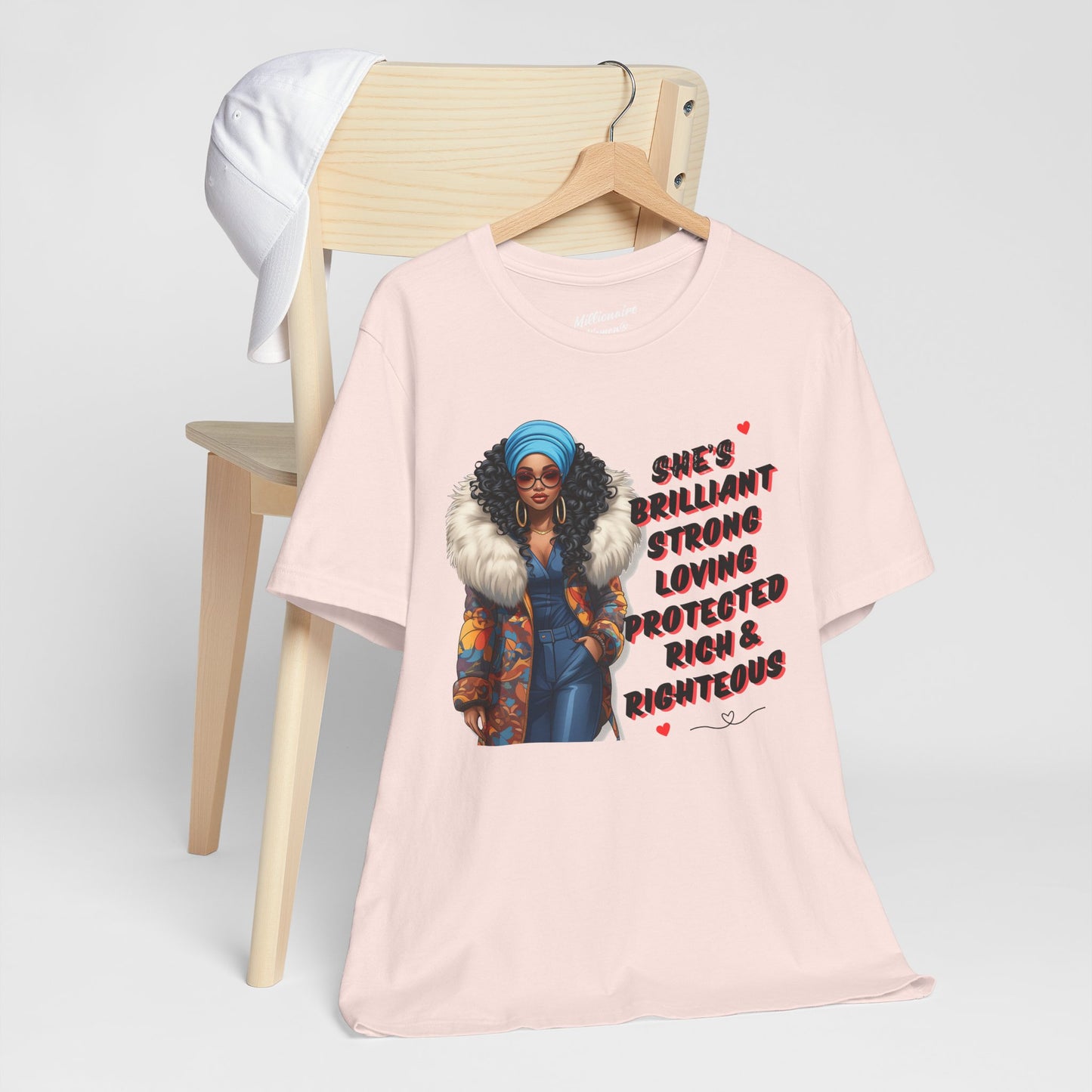 She's Brilliant Soft Cotton Tee