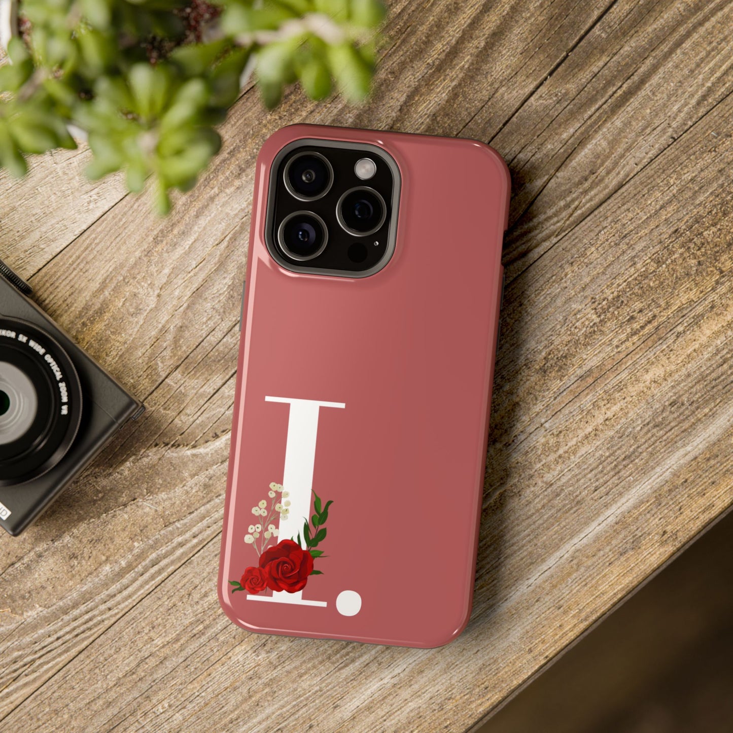 Personalized Letter I MagSafe iPhone® Case