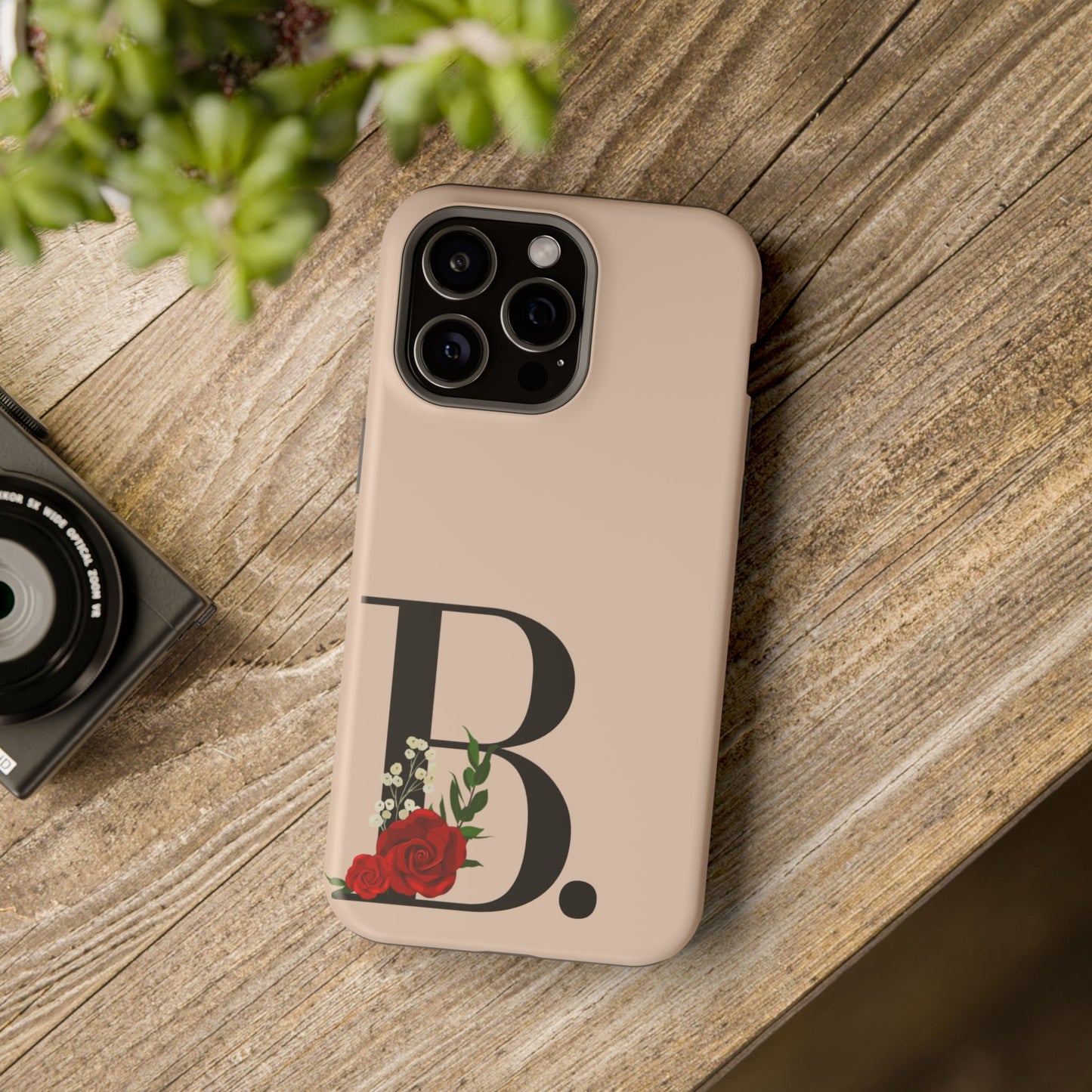 Personalized Letter B MagSafe iPhone® Case
