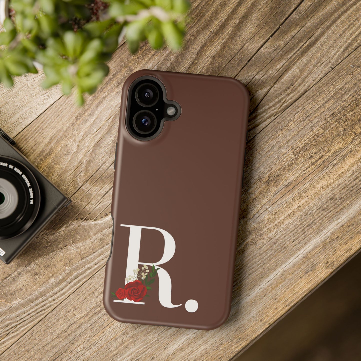 Personalized Letter R MagSafe iPhone® Case