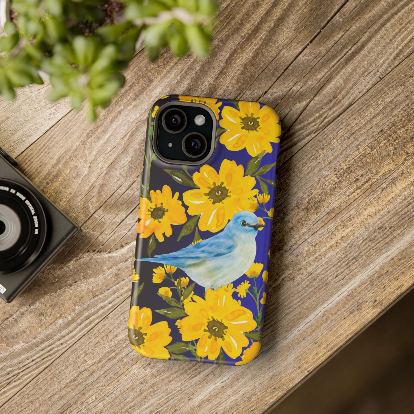Yellow Flowers MagSafe iPhone® Case