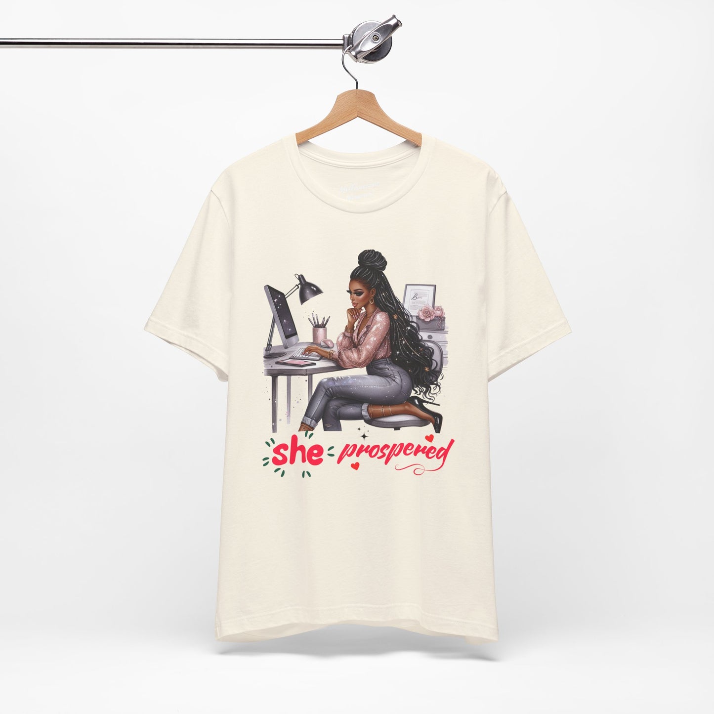 She Prospered Soft Cotton Tee