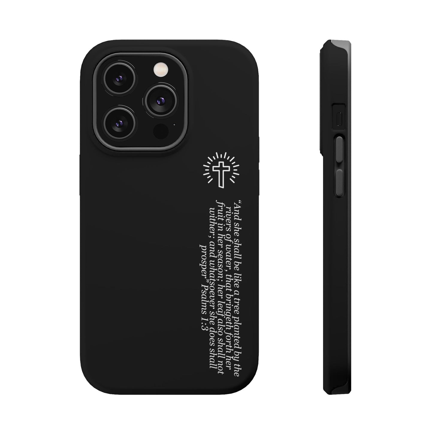 She Shall be Planted MagSafe iPhone® Case Black