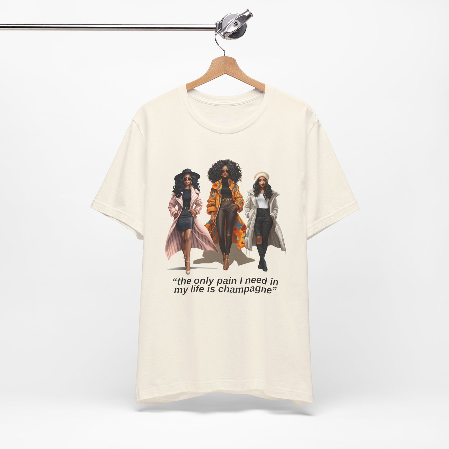 Champagne Soft Cotton Tee