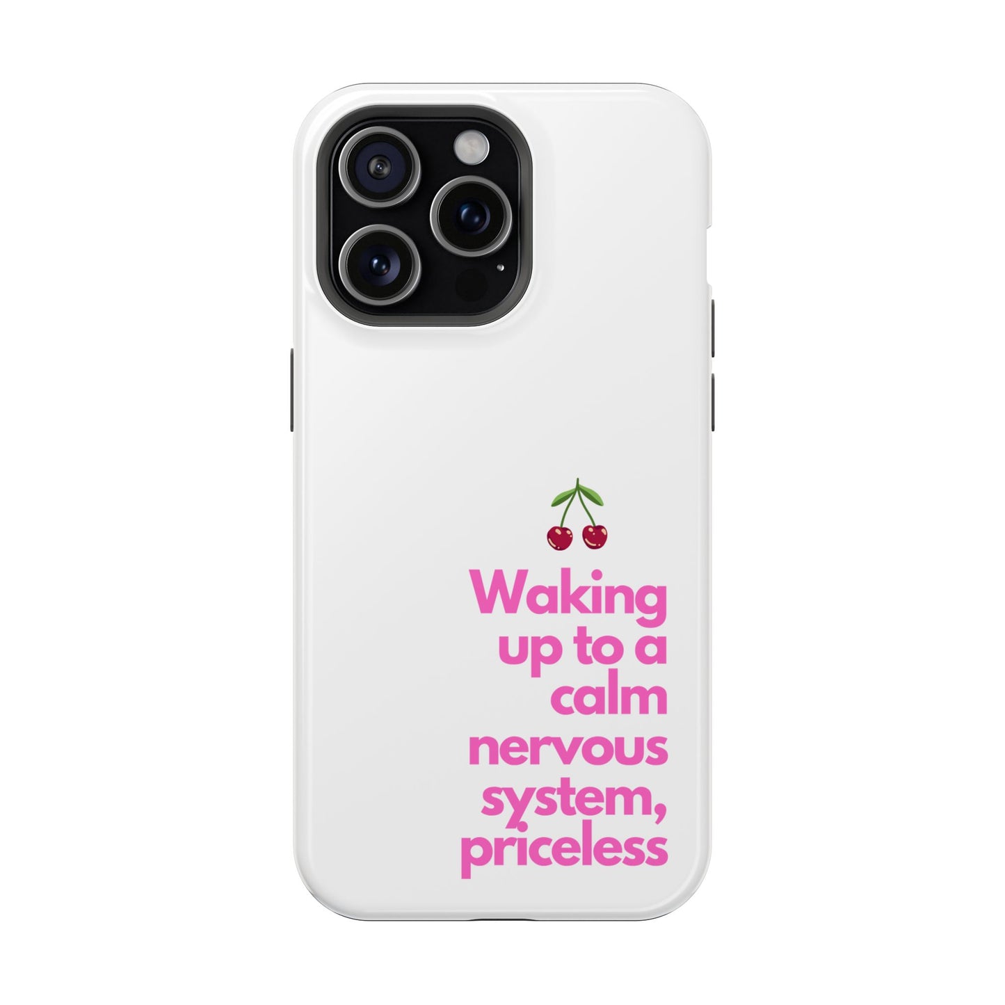 Stay Calm MagSafe iPhone® Case White