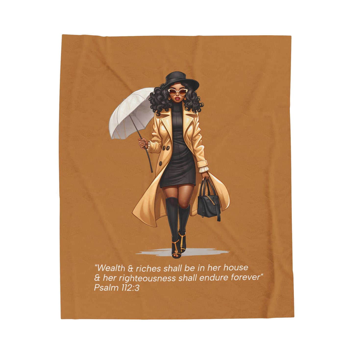 Wealth & Riches Cozy Plush Throw Blanket