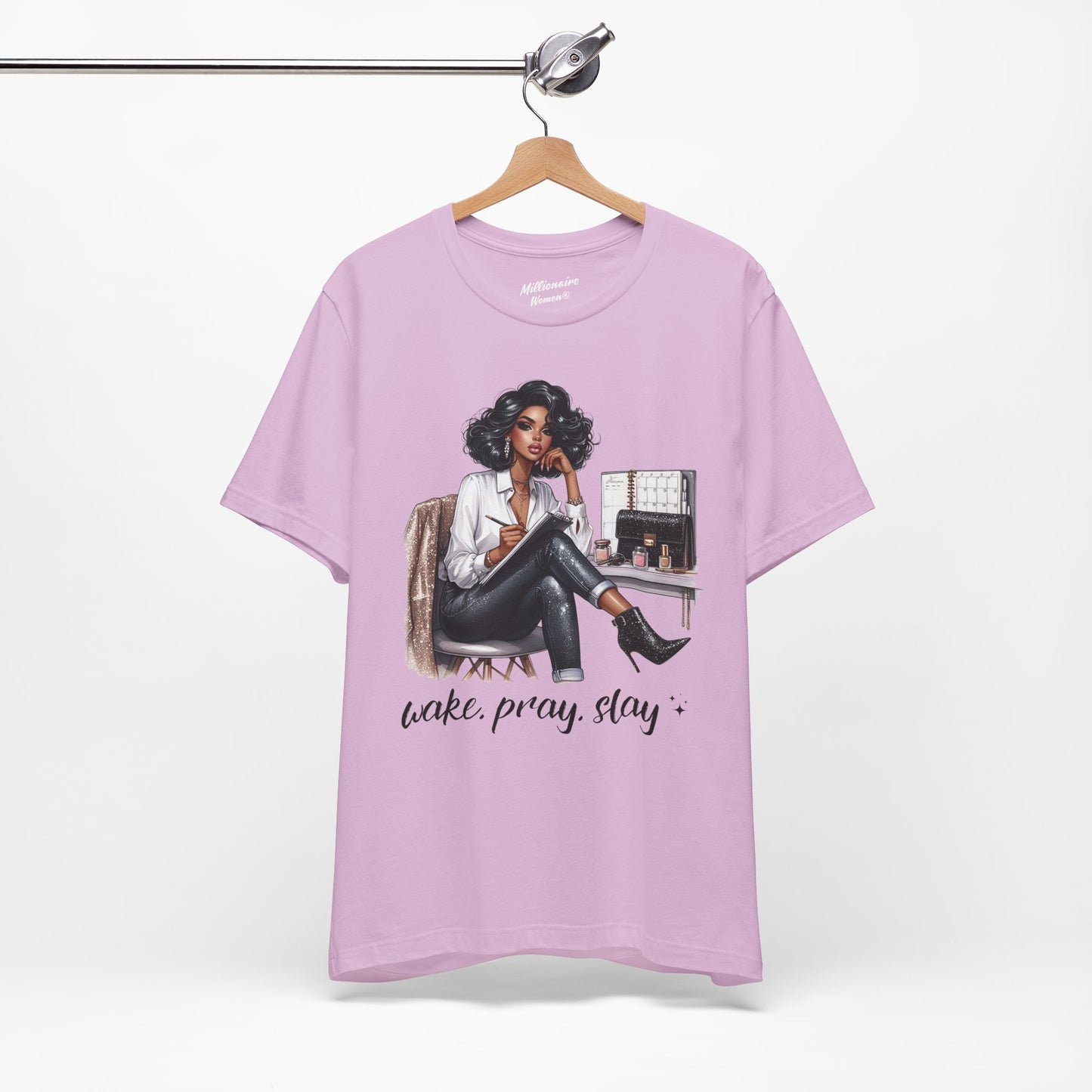 Wake Pray Slay Soft Cotton Tee