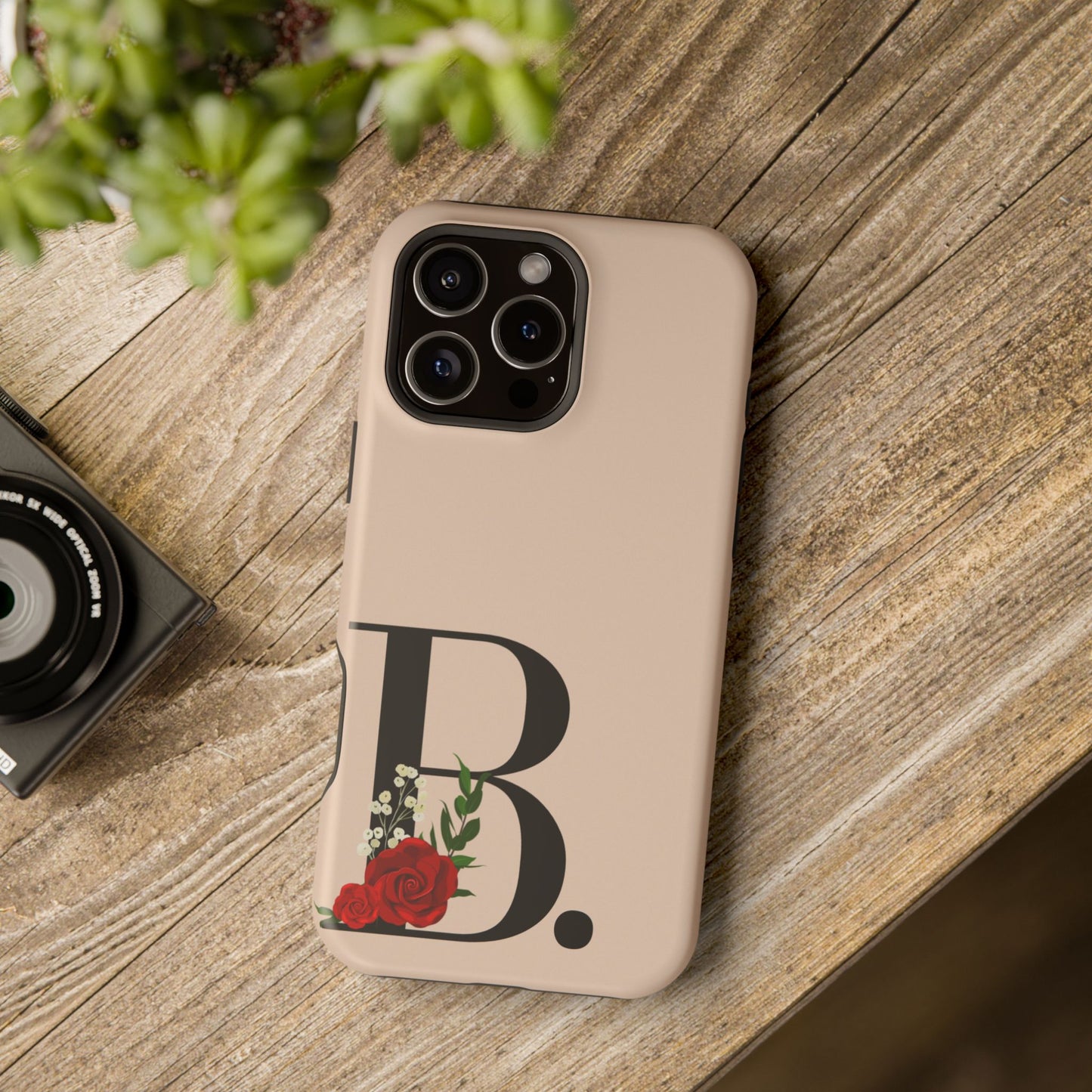 Personalized Letter B MagSafe iPhone® Case