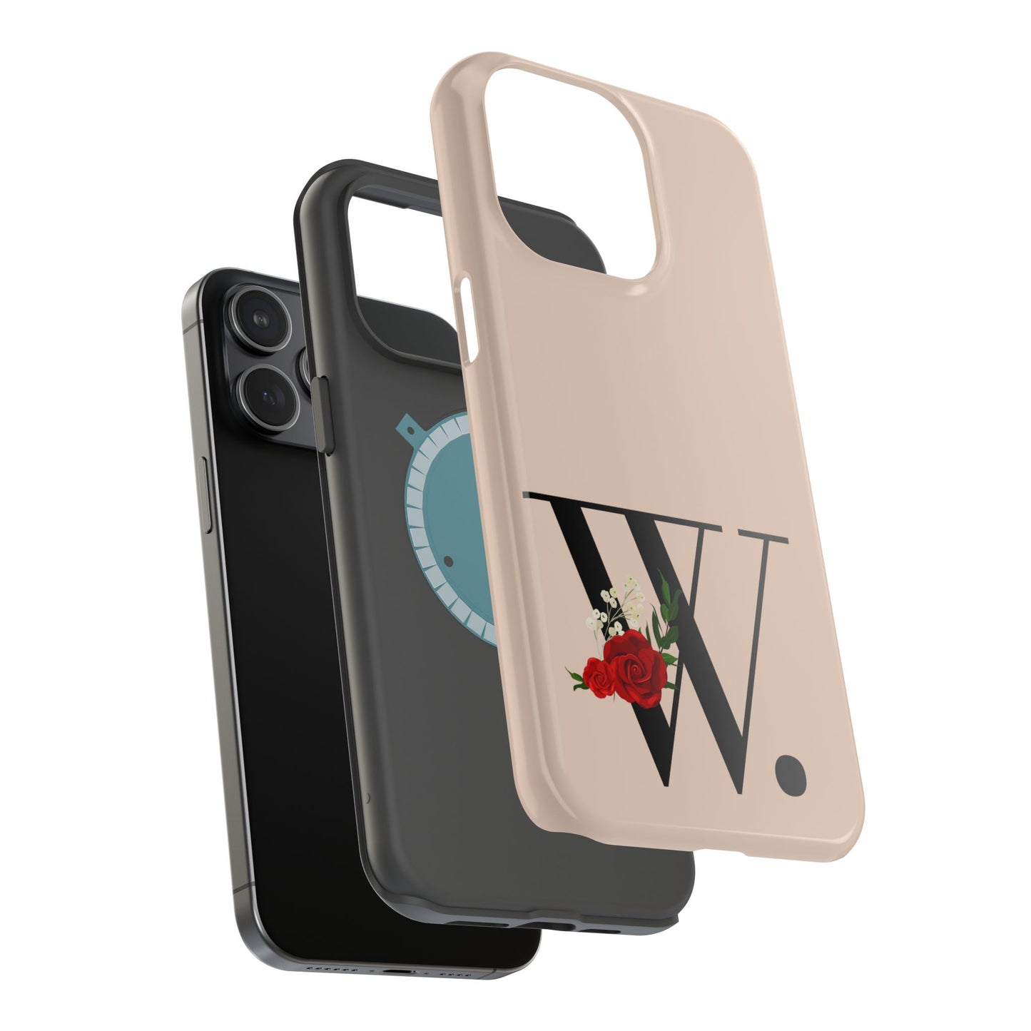 Personalized Letter W MagSafe iPhone® Case
