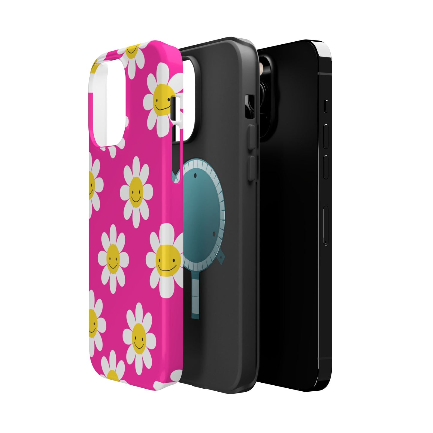 Pink Flowers MagSafe iPhone® Case