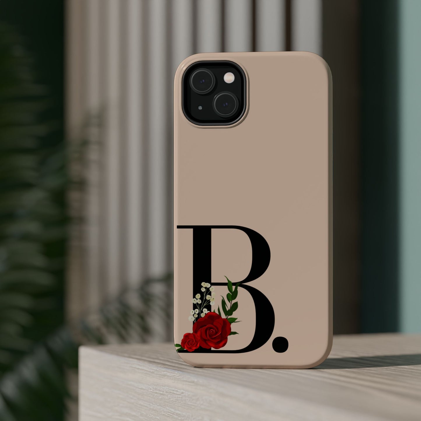 Personalized Letter B MagSafe iPhone® Case