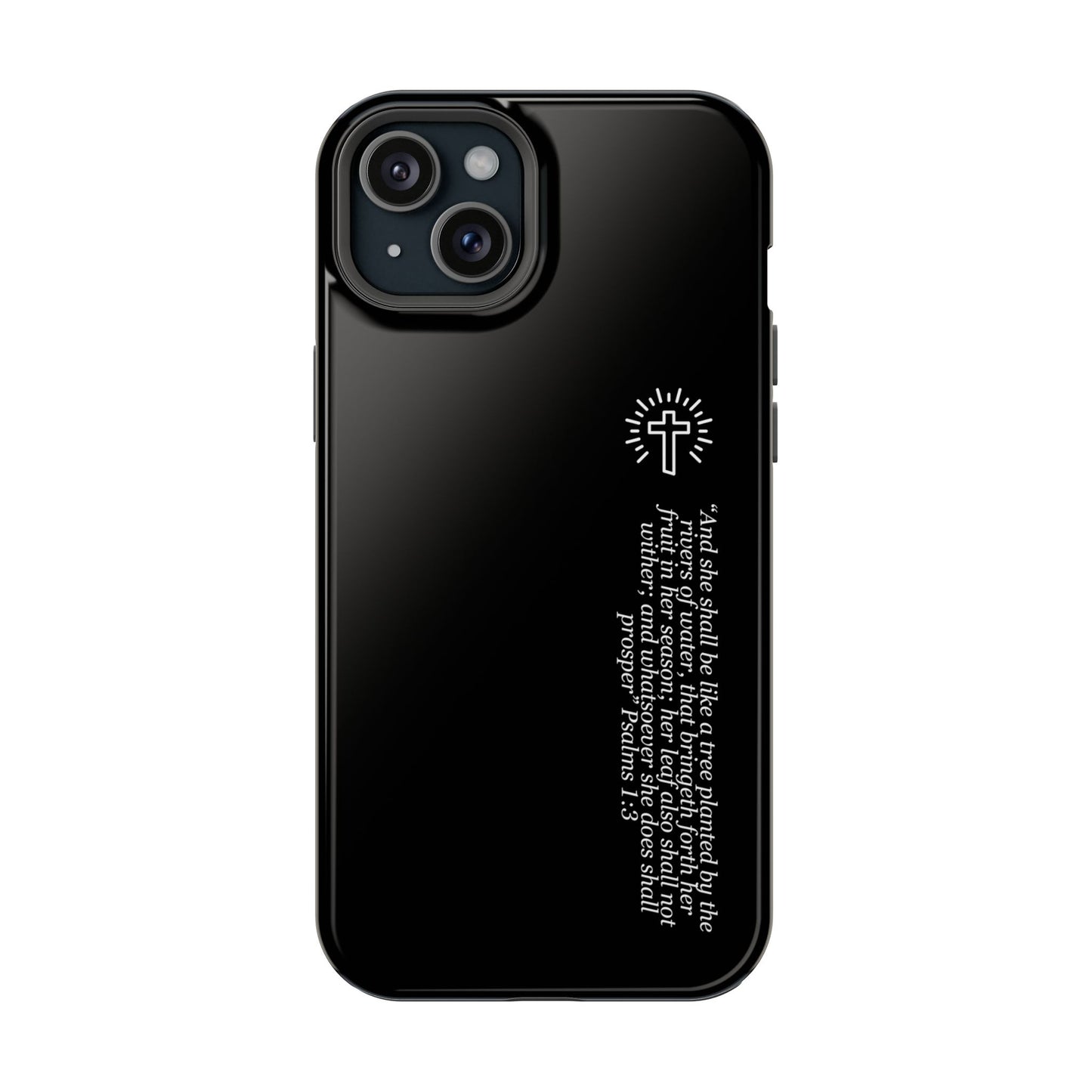 She Shall be Planted MagSafe iPhone® Case Black