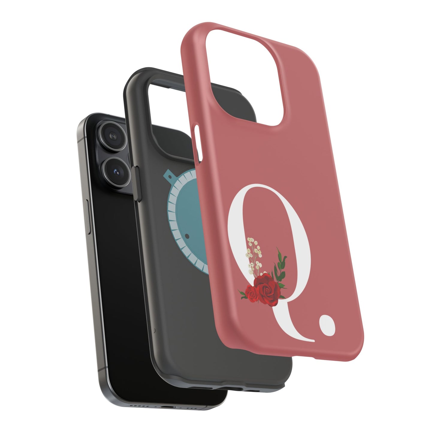 Personalized Letter Q MagSafe iPhone® Case