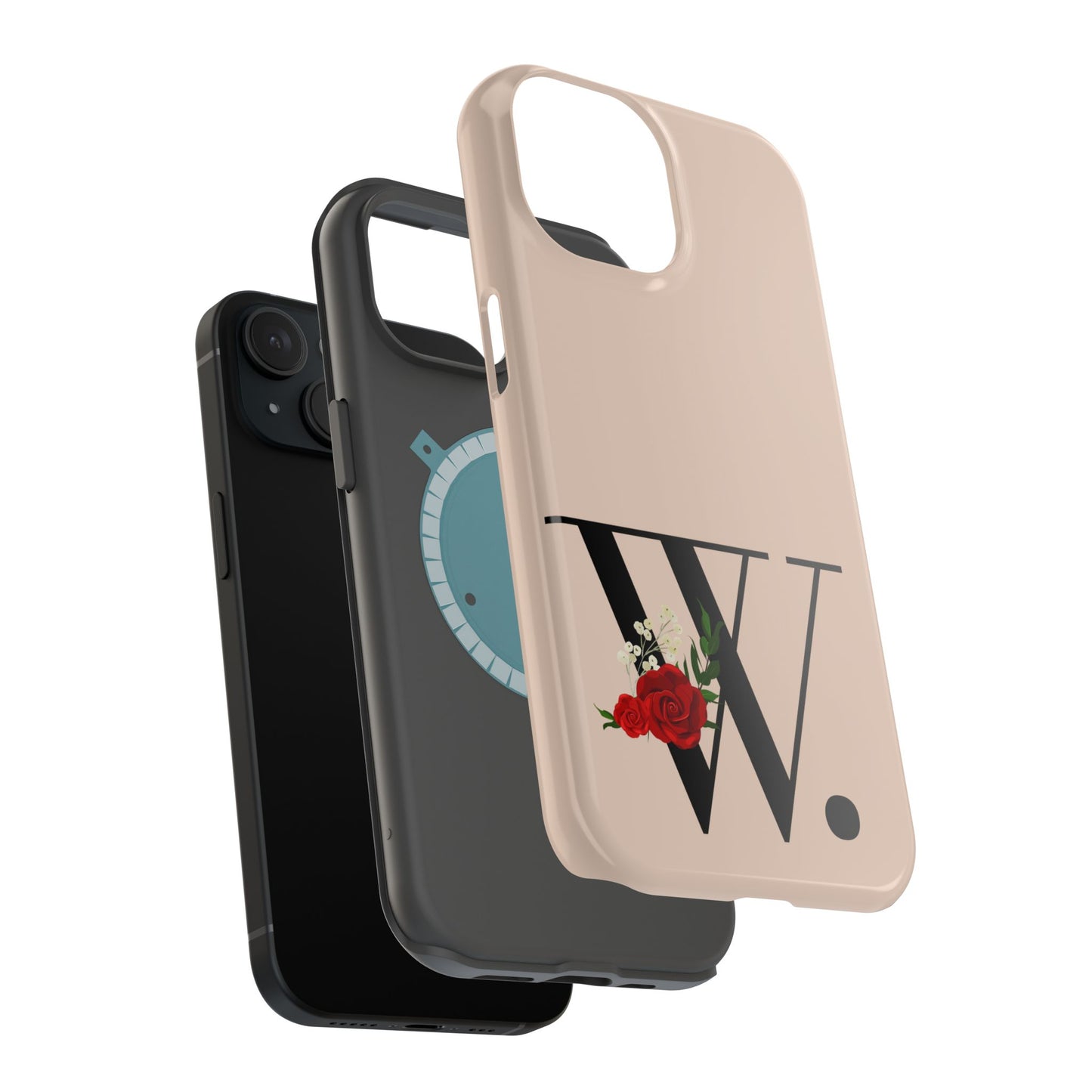 Personalized Letter W MagSafe iPhone® Case