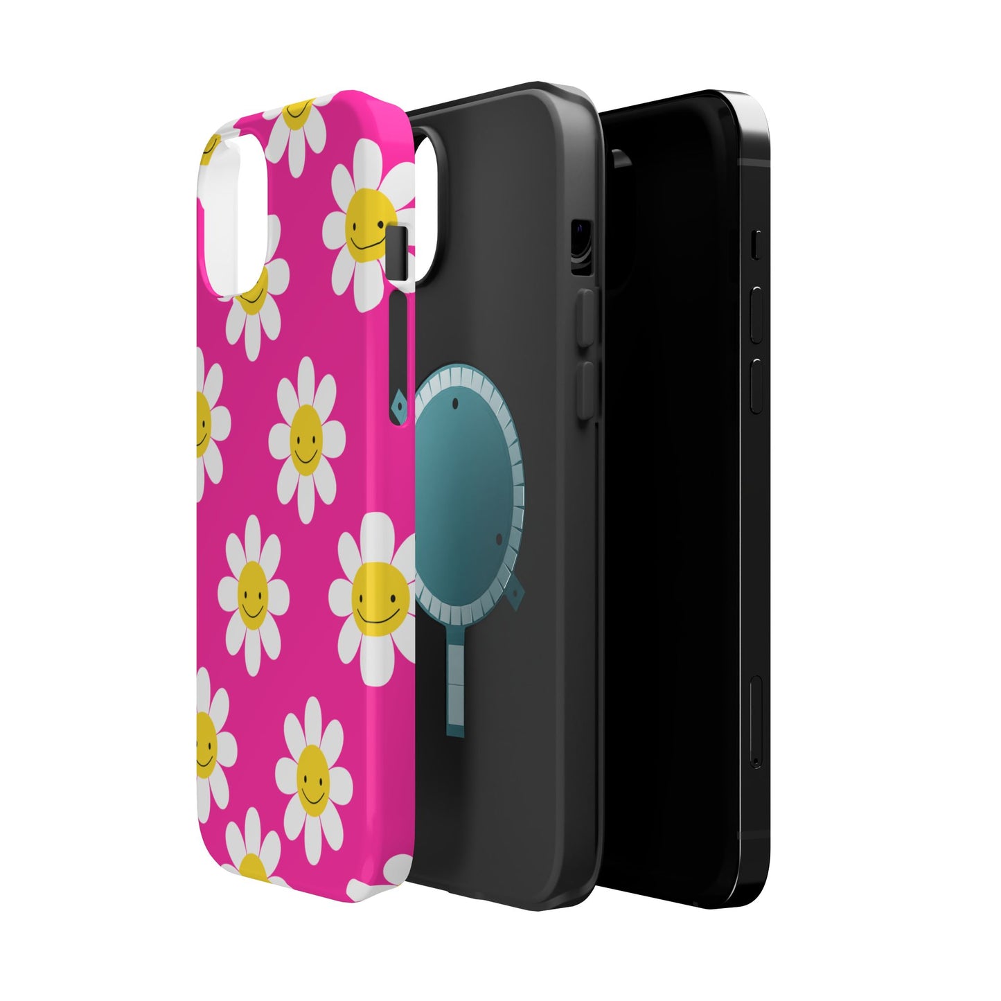 Pink Flowers MagSafe iPhone® Case