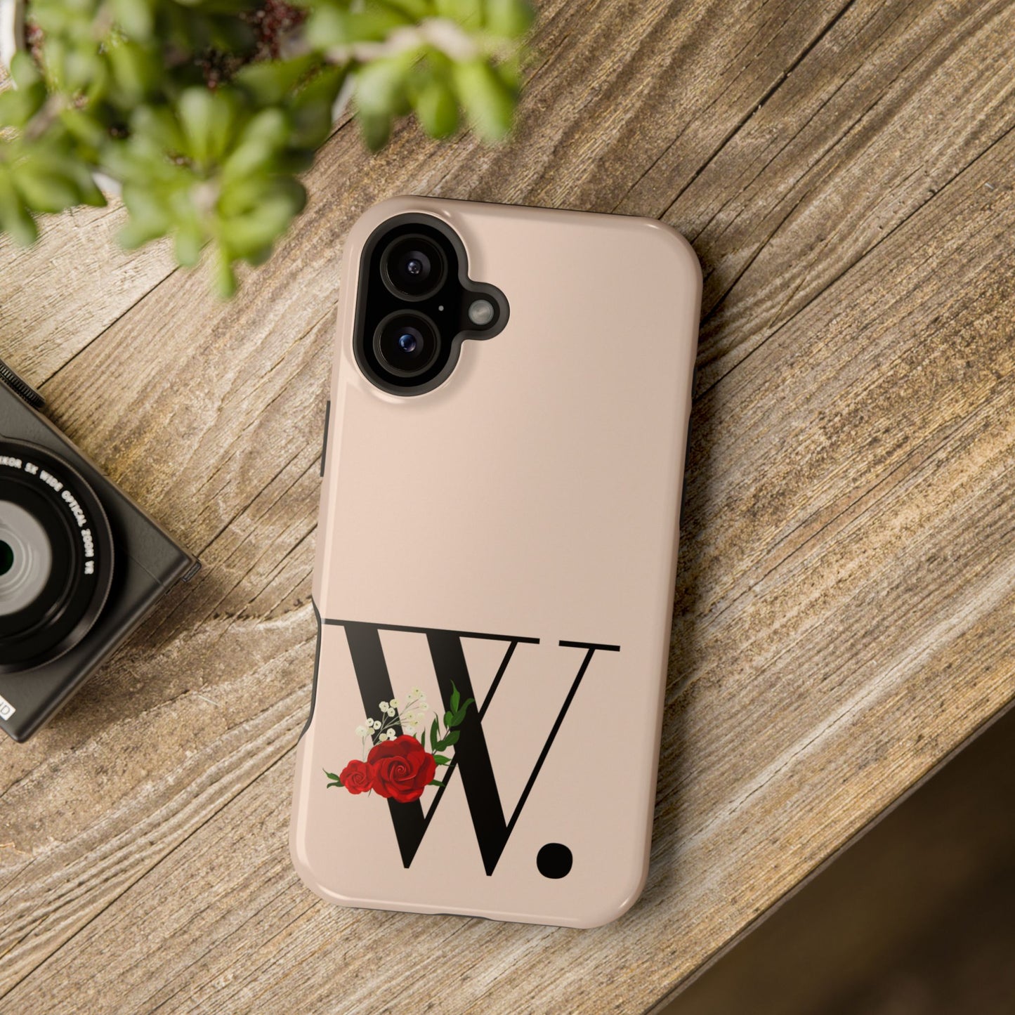 Personalized Letter W MagSafe iPhone® Case