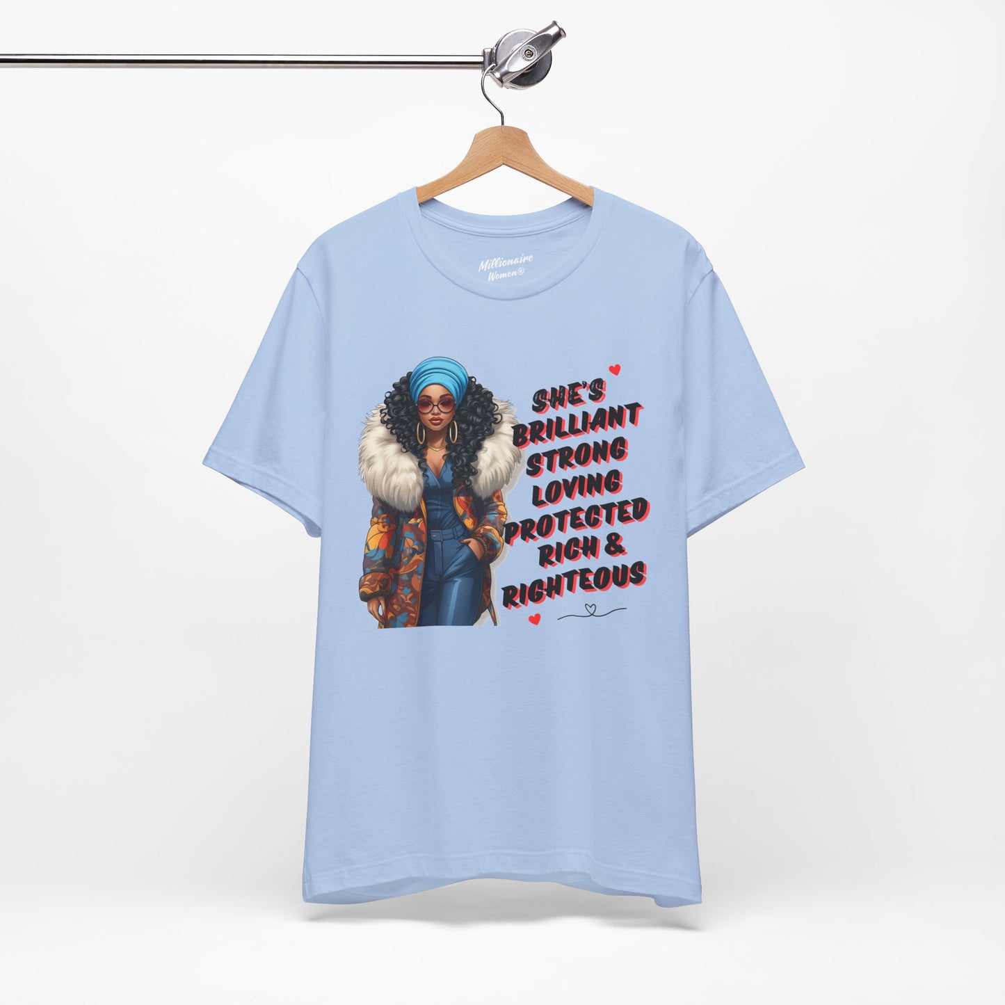 She's Brilliant Soft Cotton Tee