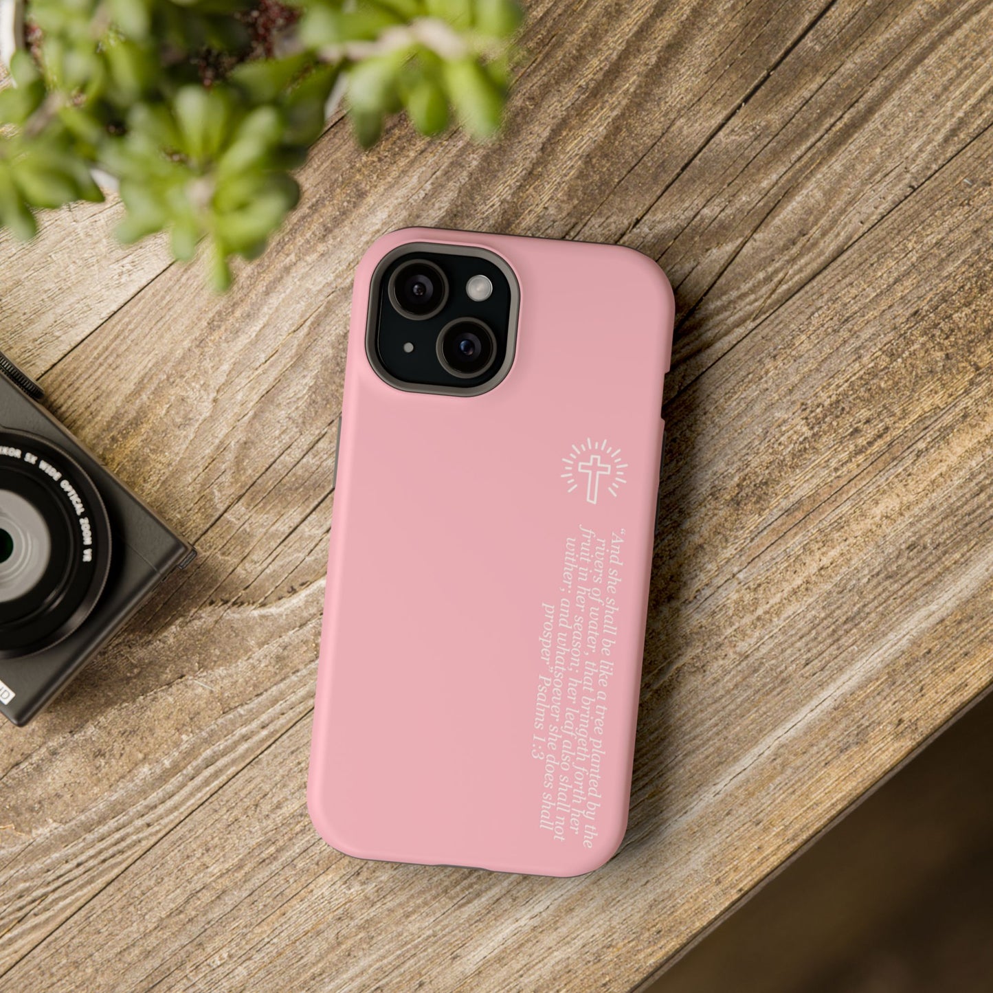 She Shall be Planted MagSafe iPhone® Case Pink