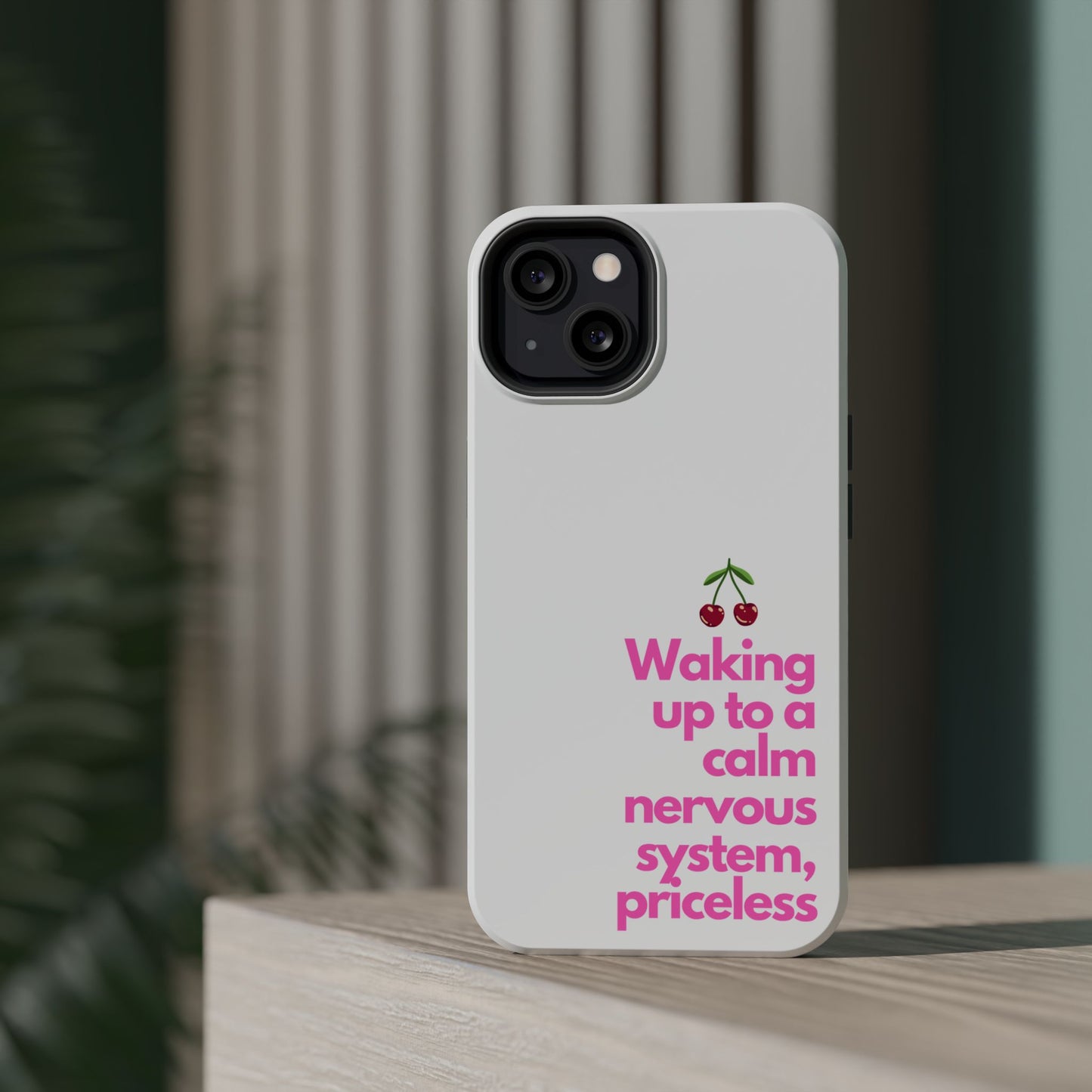Stay Calm MagSafe iPhone® Case White
