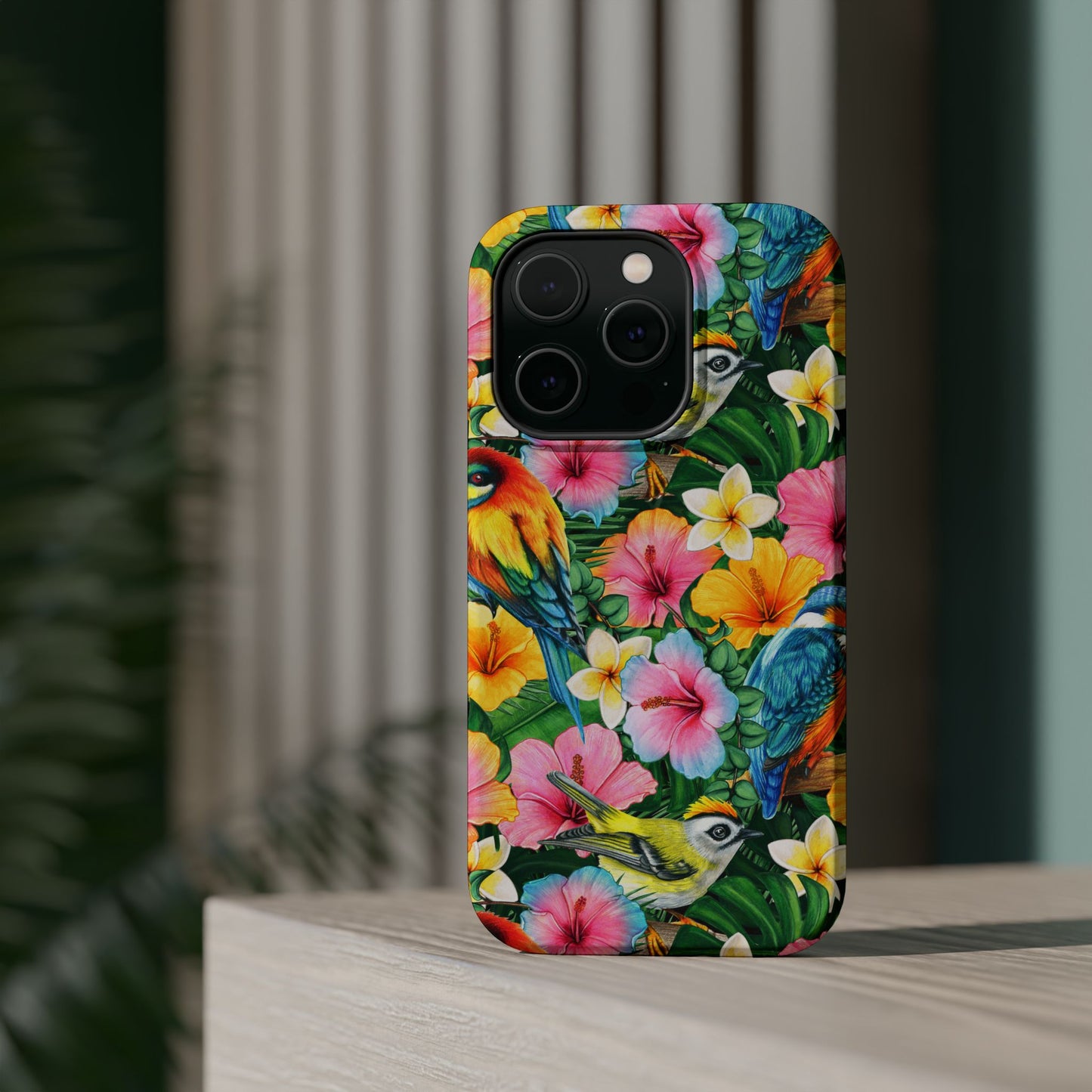 Tropical Birds MagSafe iPhone® Case