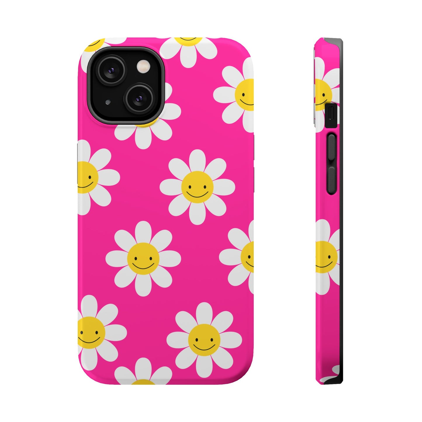 Pink Flowers MagSafe iPhone® Case