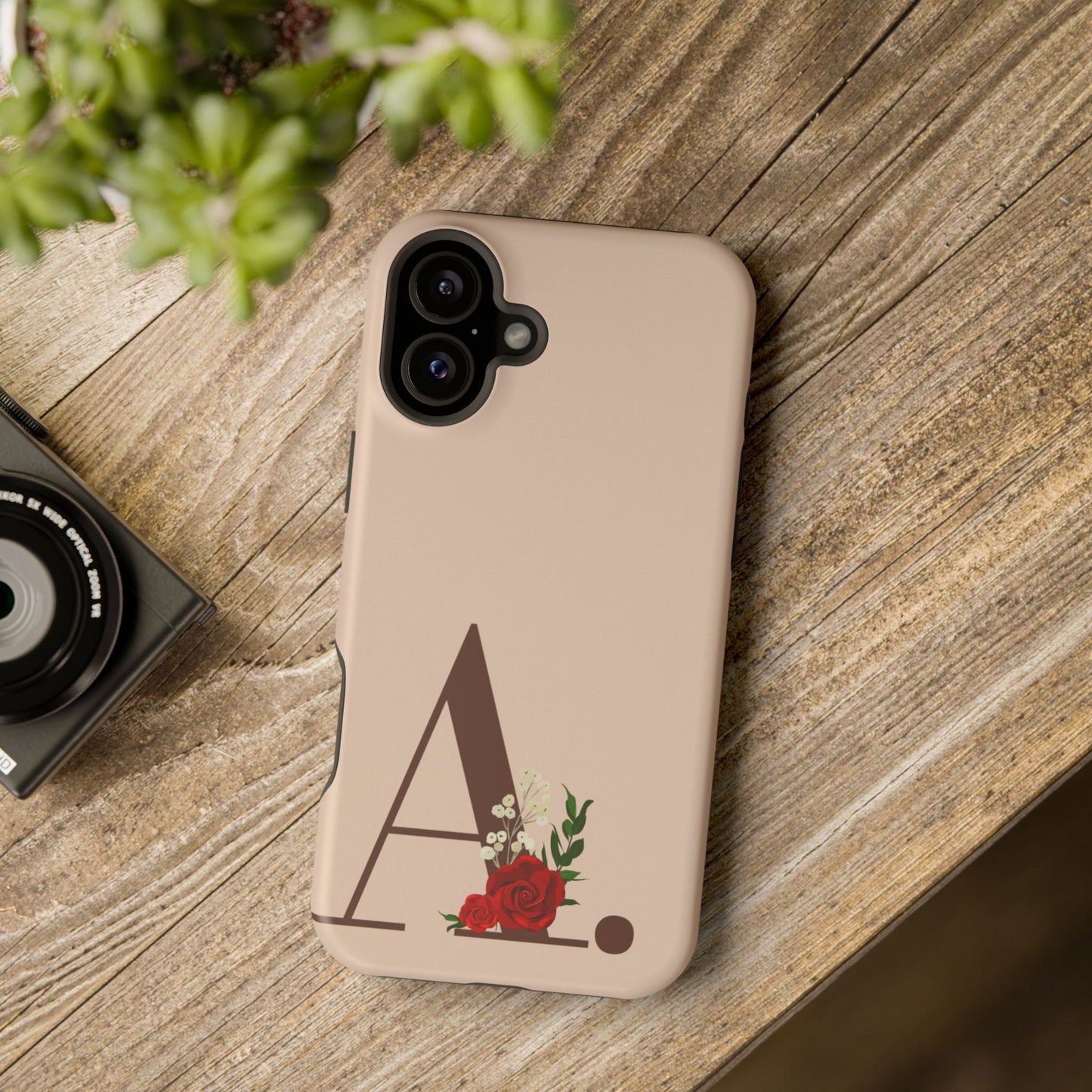Personalized Letter A MagSafe iPhone® Case