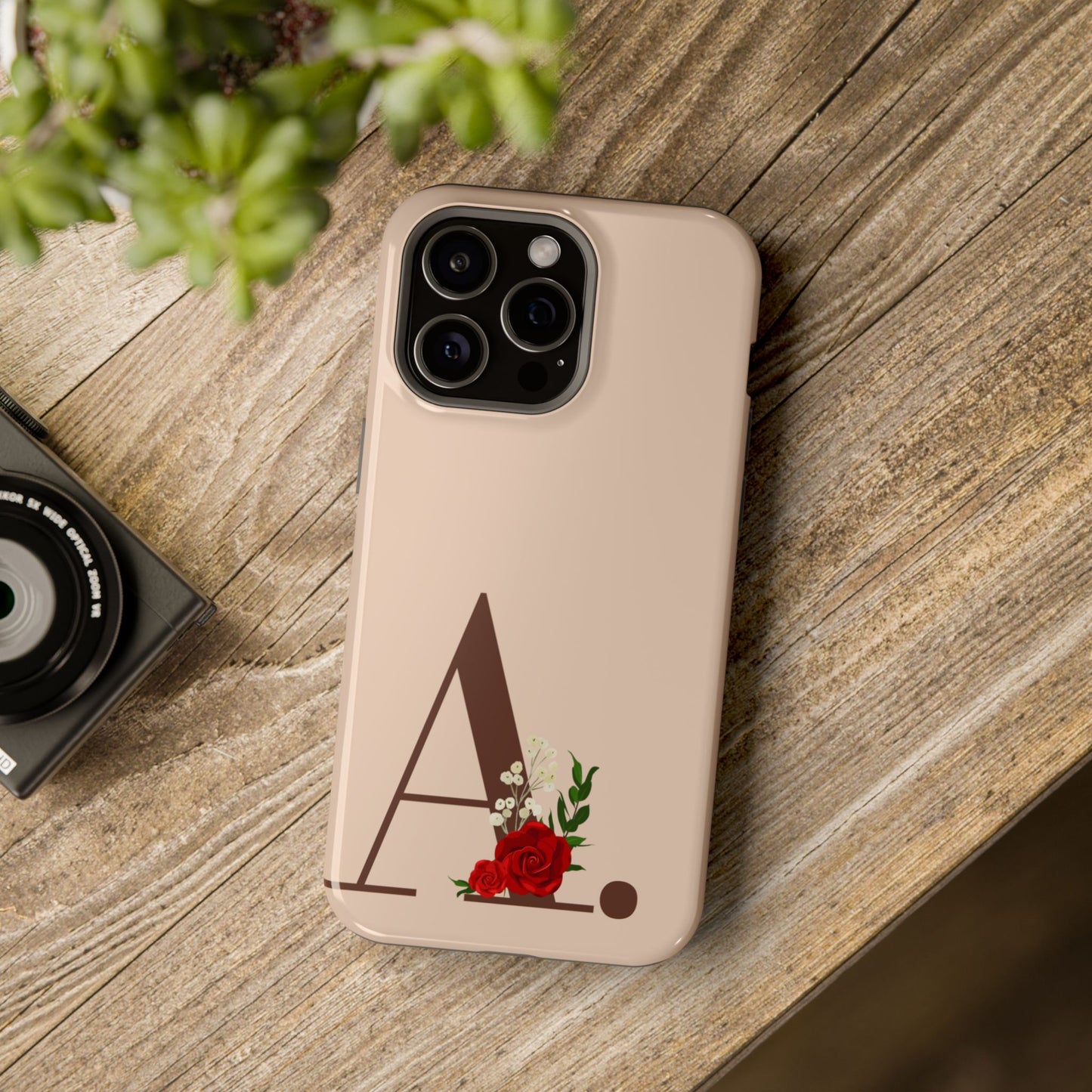 Personalized Letter A MagSafe iPhone® Case