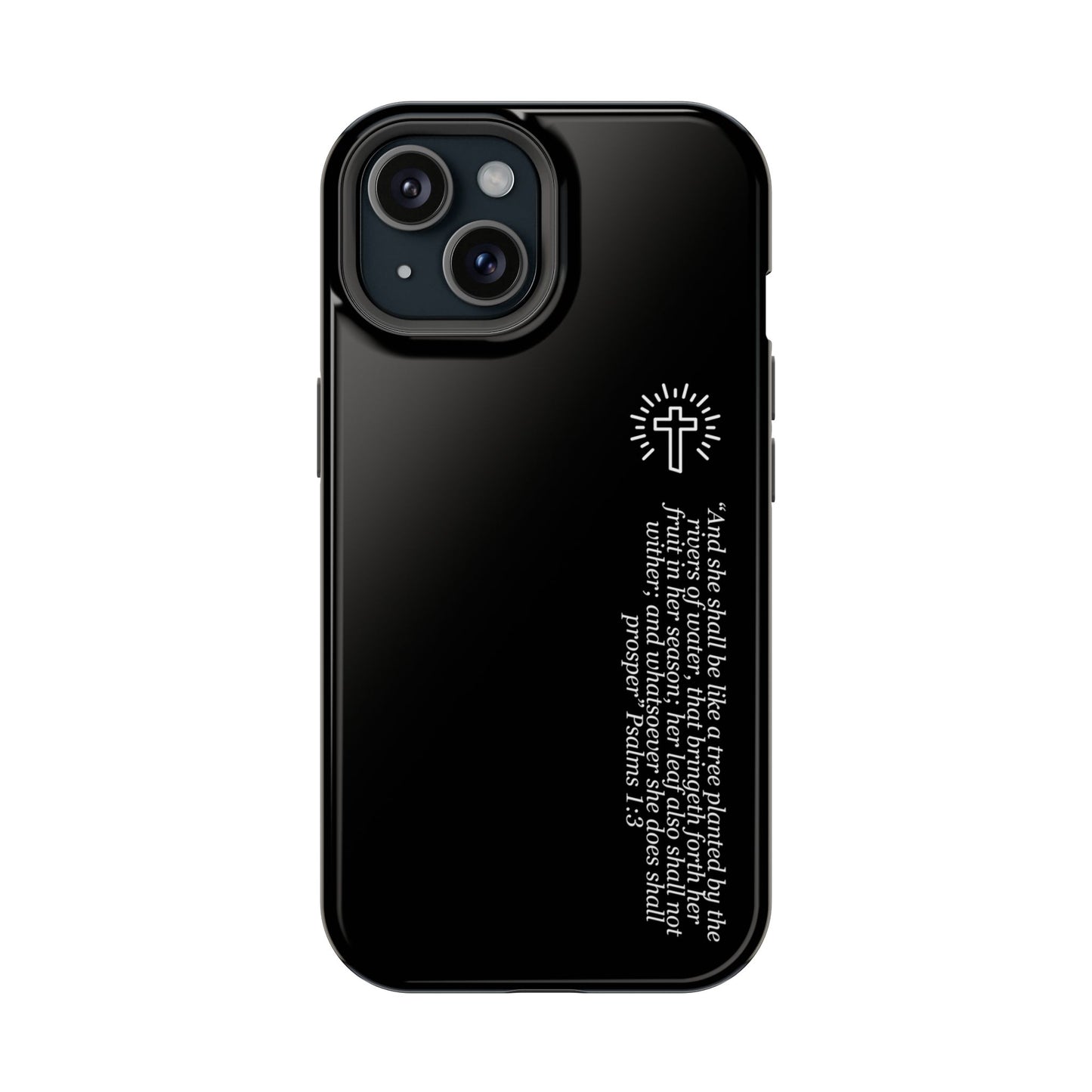 She Shall be Planted MagSafe iPhone® Case Black
