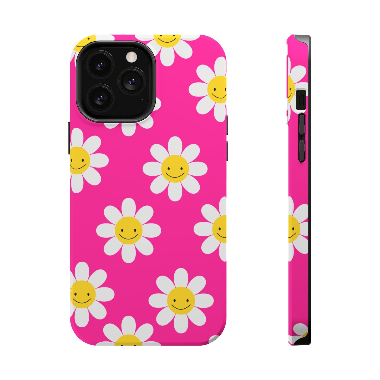 Pink Flowers MagSafe iPhone® Case