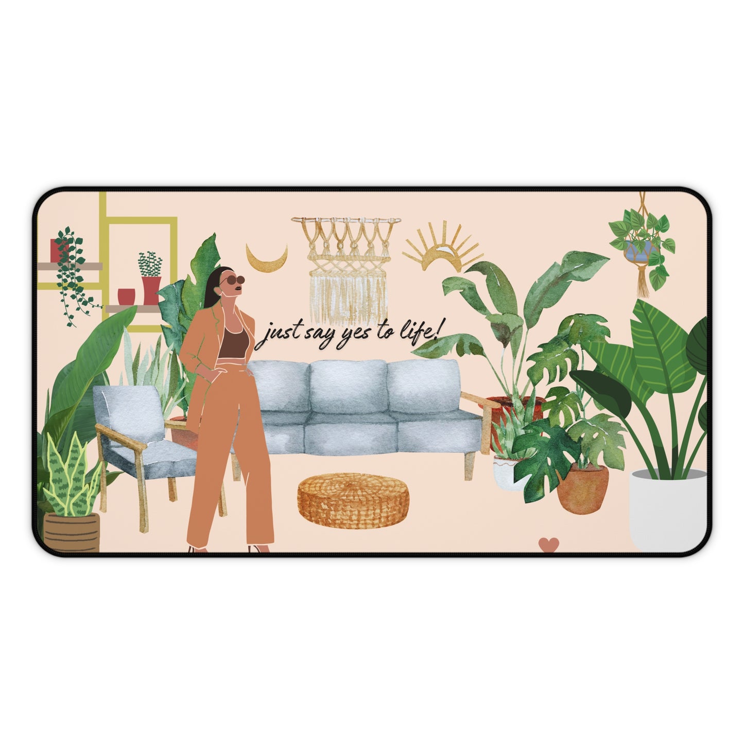 Yes to Life Desk Mat