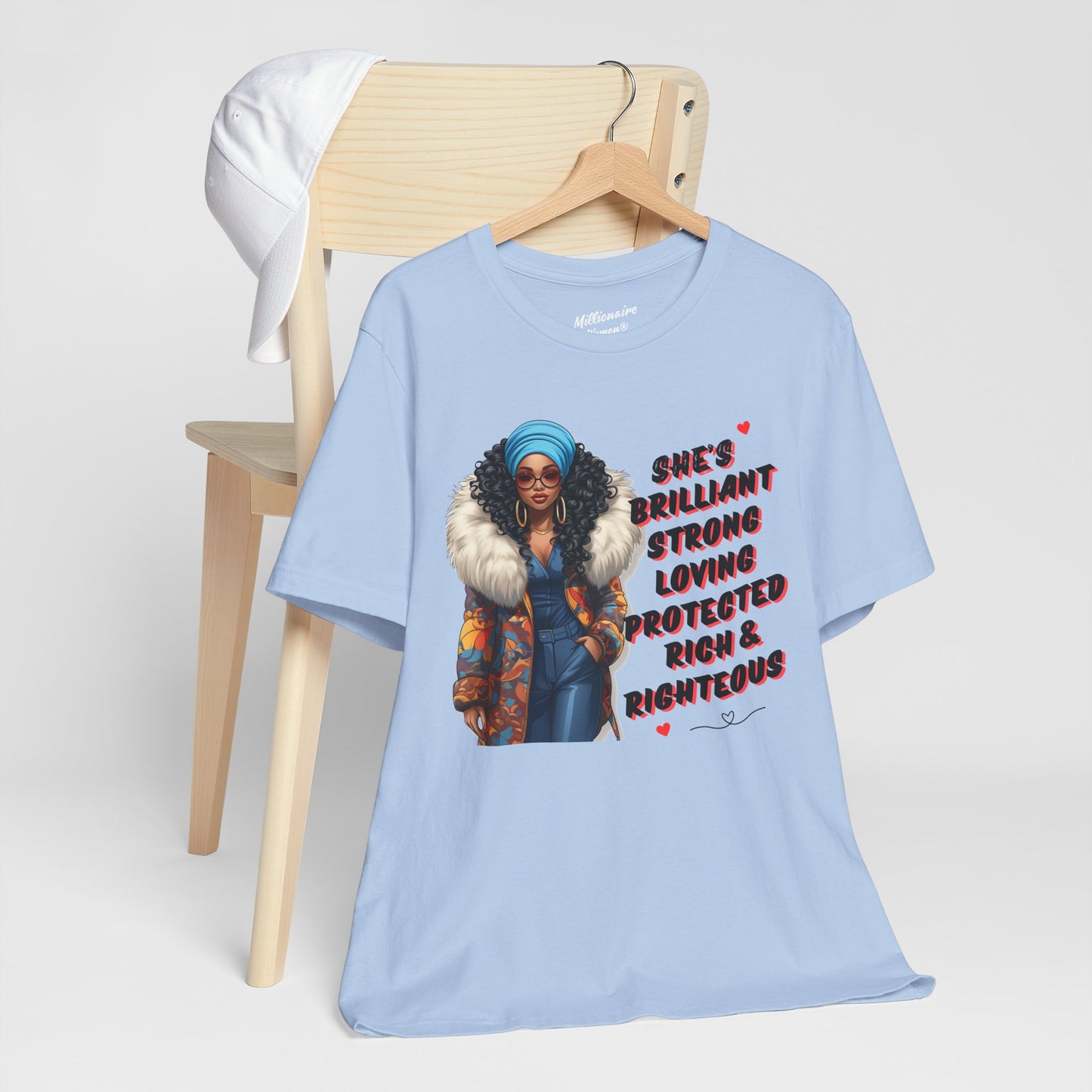 She's Brilliant Soft Cotton Tee