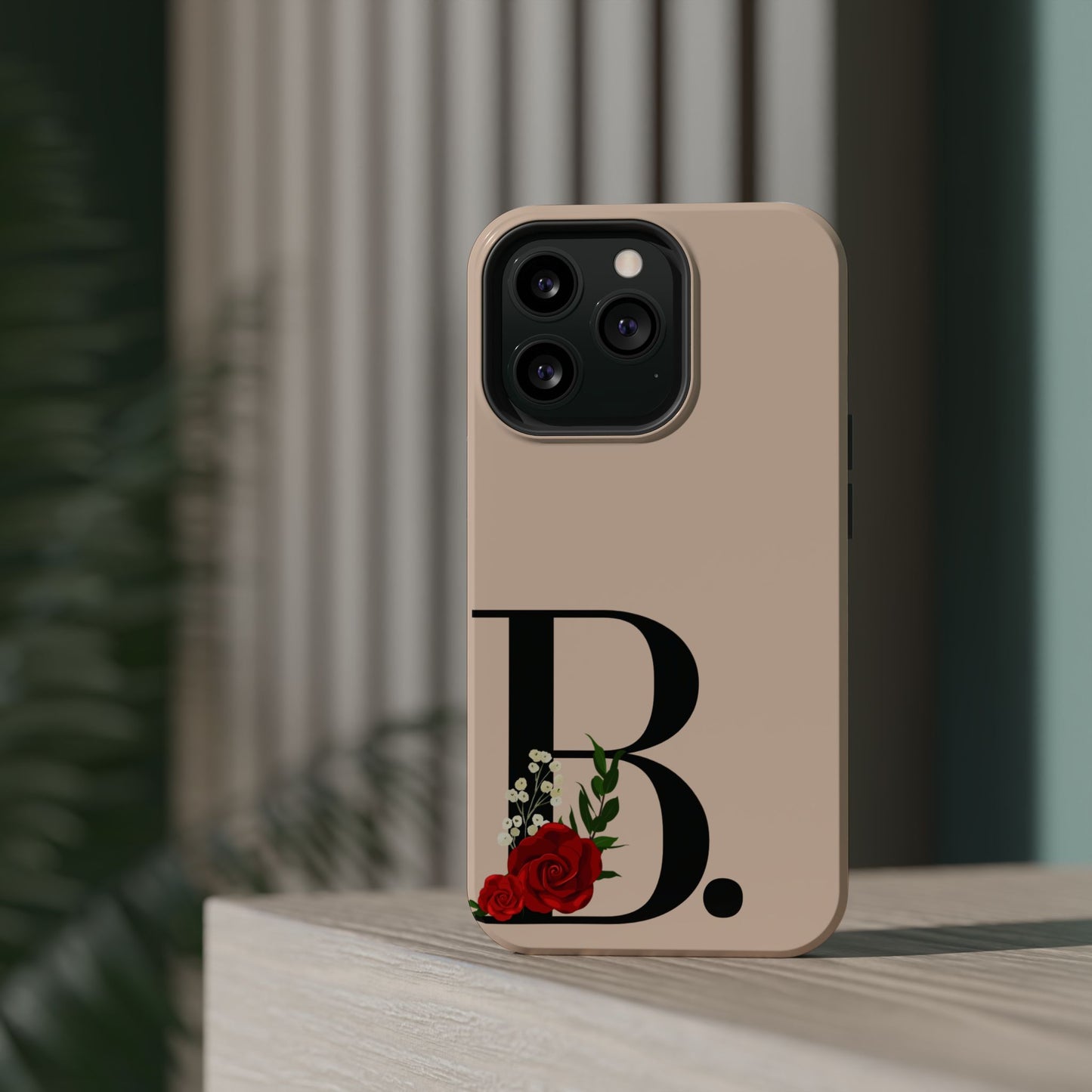 Personalized Letter B MagSafe iPhone® Case