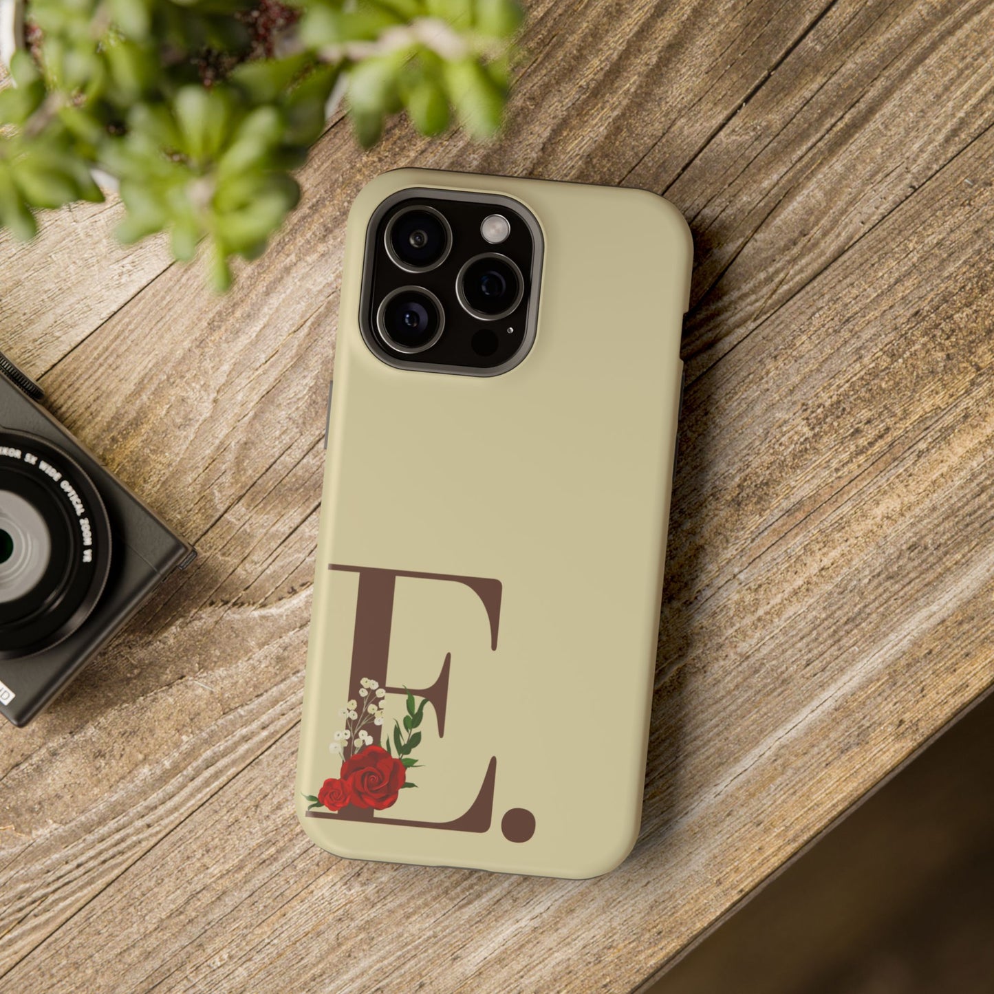 Personalized Letter E MagSafe iPhone® Case