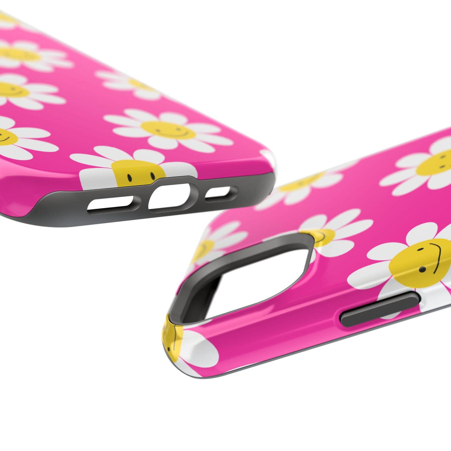 Pink Flowers MagSafe iPhone® Case