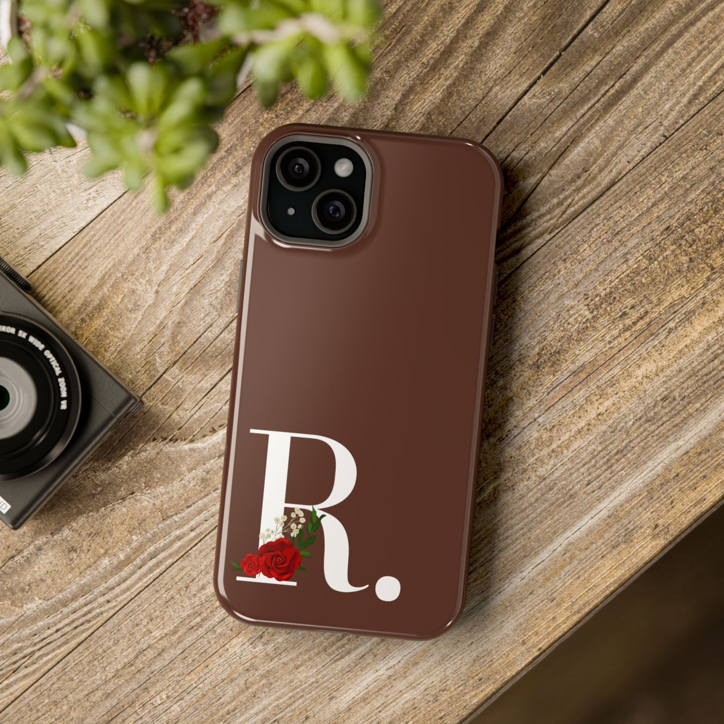 Personalized Letter R MagSafe iPhone® Case