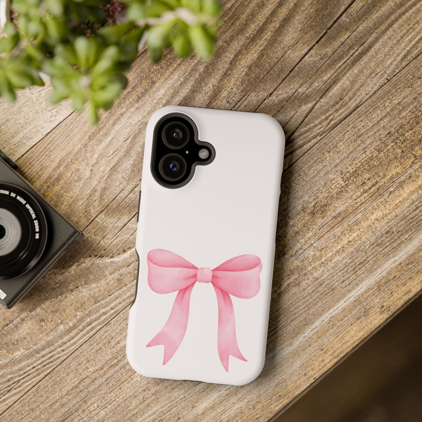 Pink Bow MagSafe iPhone® Case
