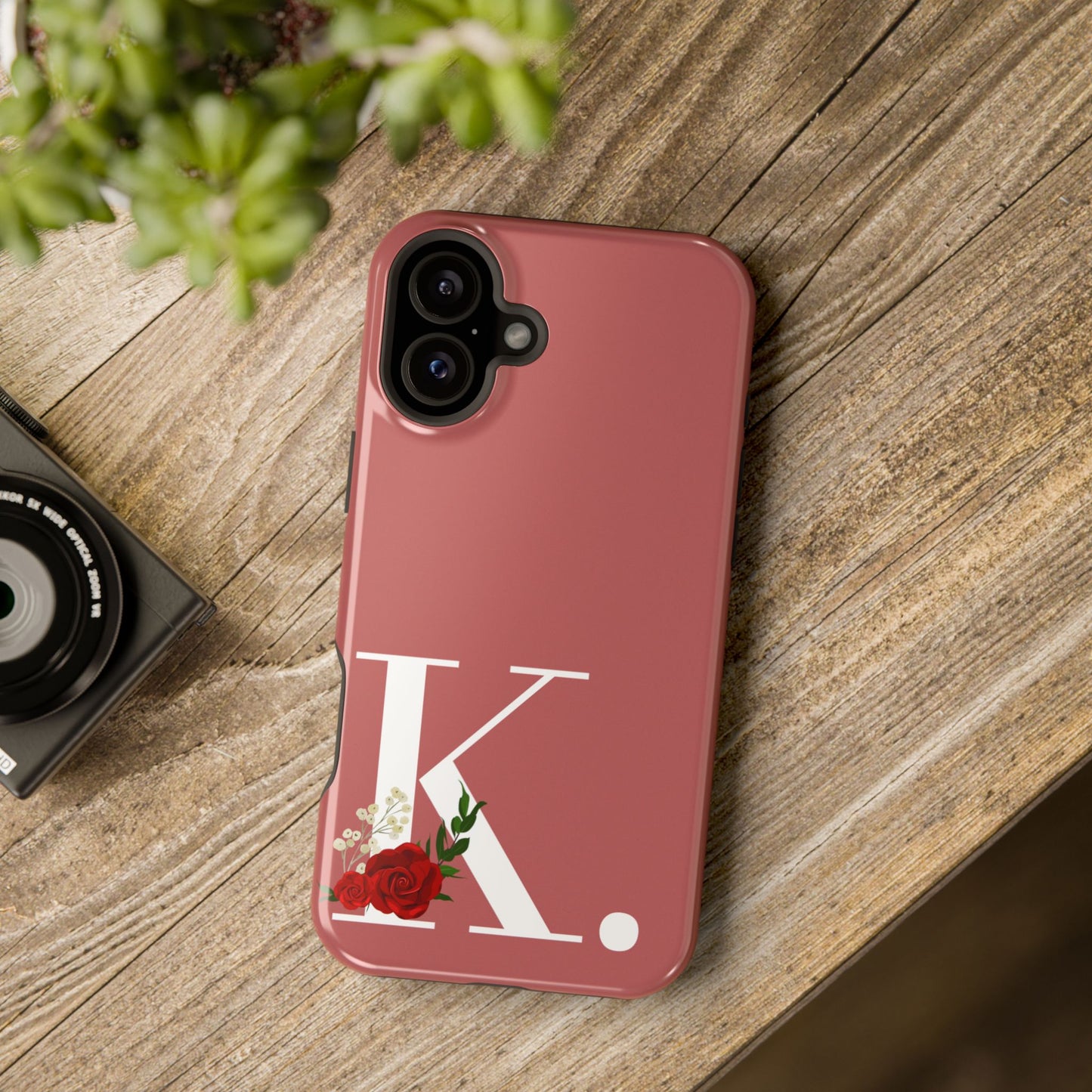 Personalized Letter K MagSafe iPhone® Case