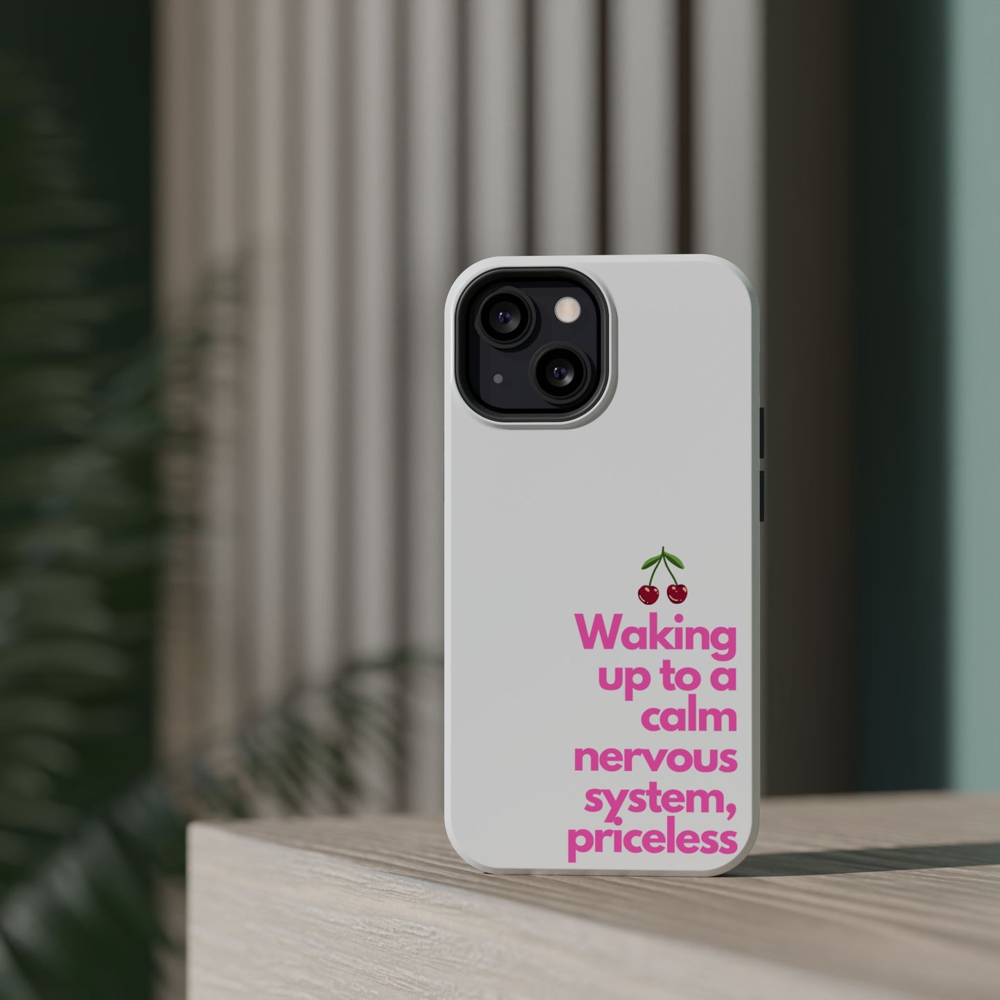 Stay Calm MagSafe iPhone® Case White