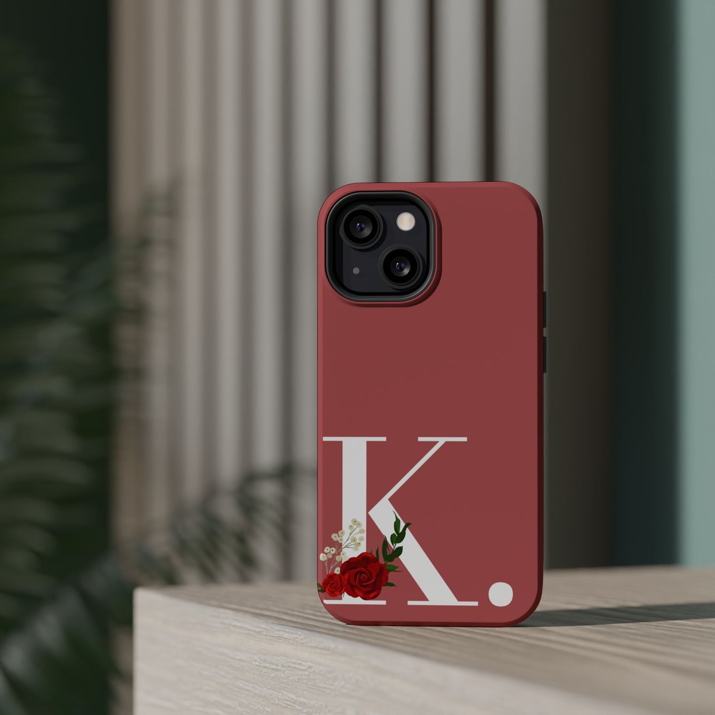 Personalized Letter K MagSafe iPhone® Case