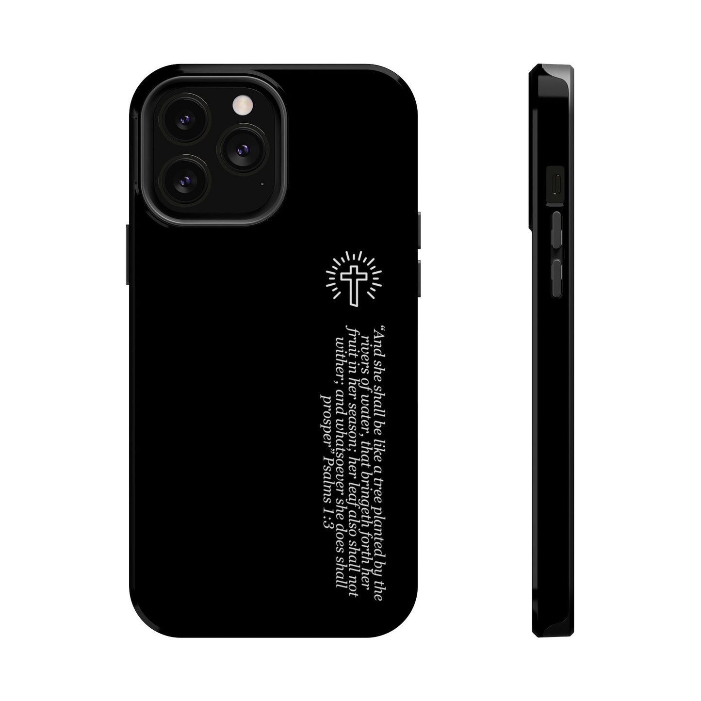 She Shall be Planted MagSafe iPhone® Case Black