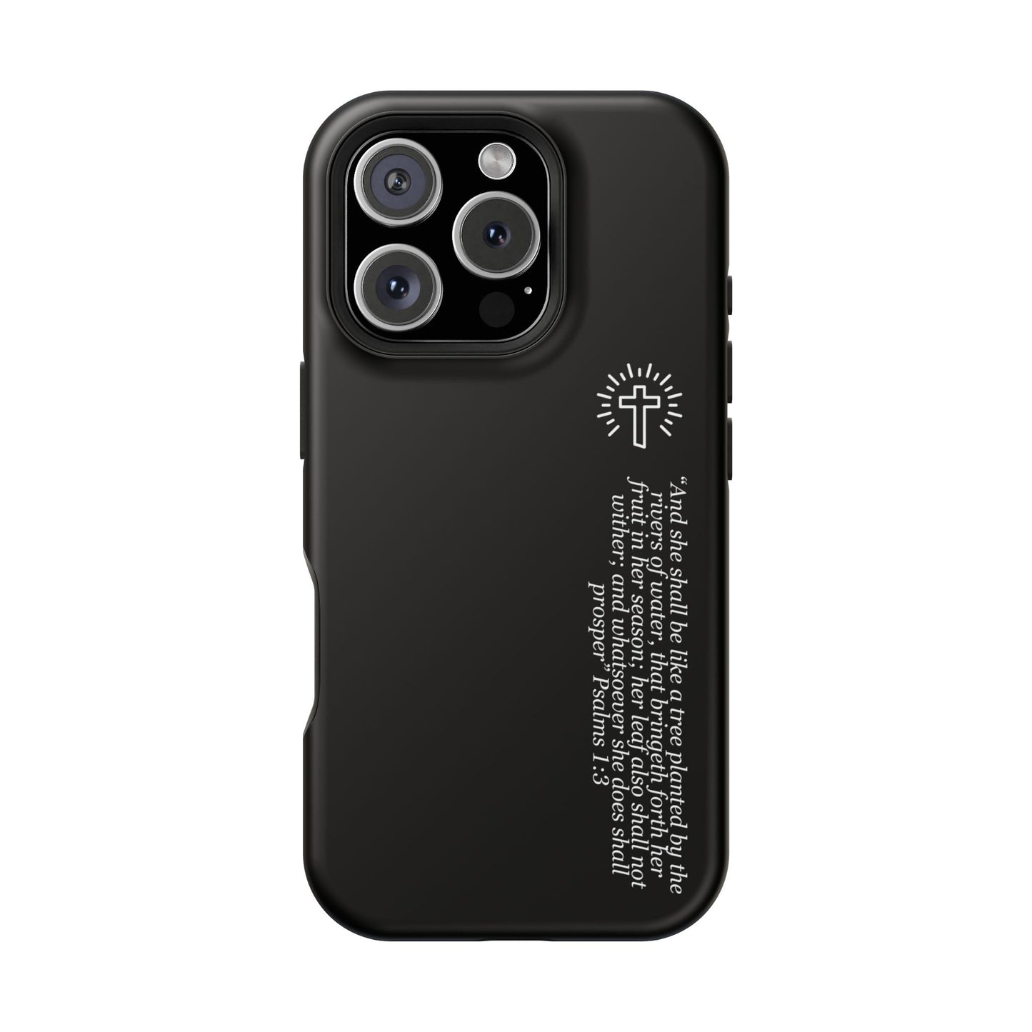 She Shall be Planted MagSafe iPhone® Case Black