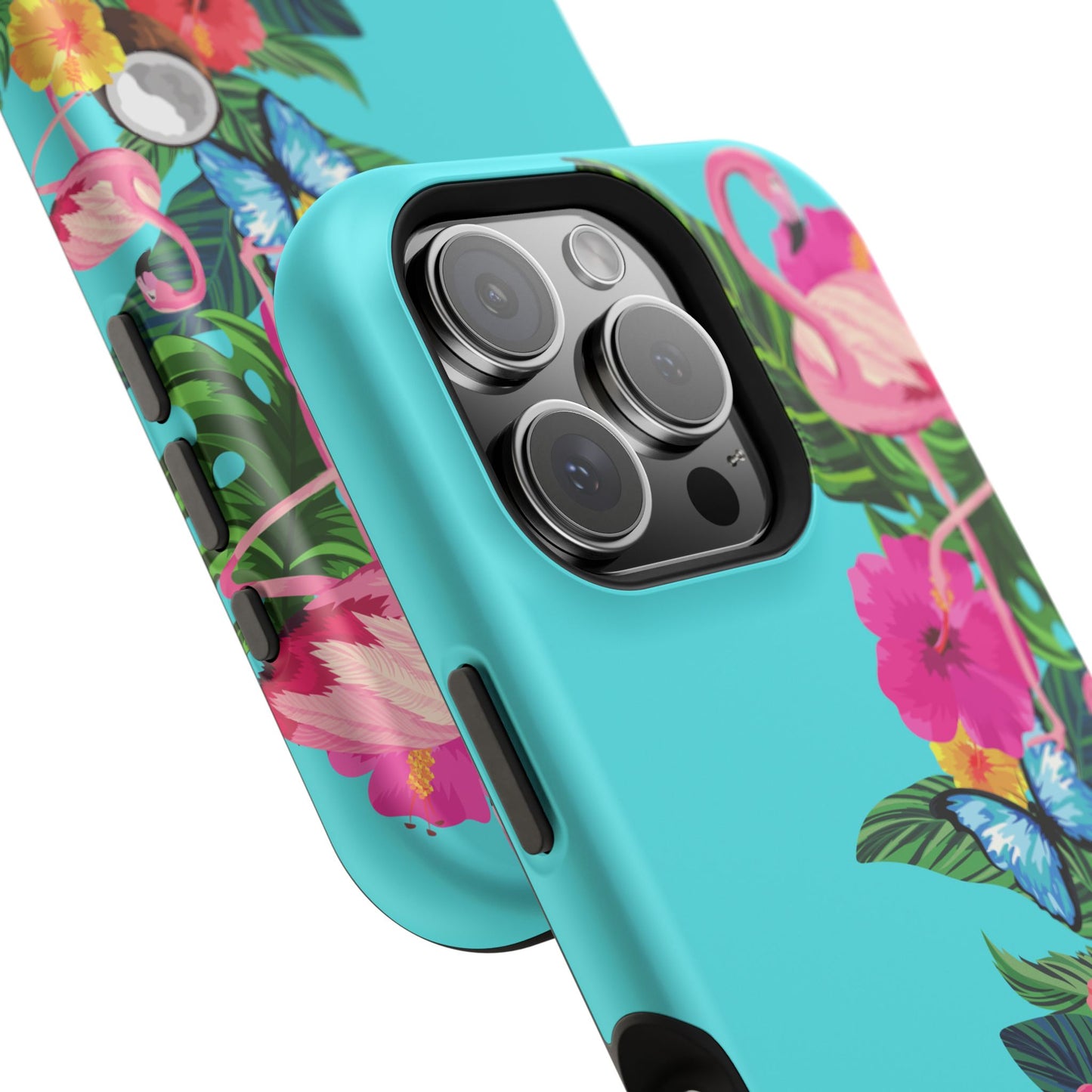 Pink Flamingo MagSafe iPhone® Case