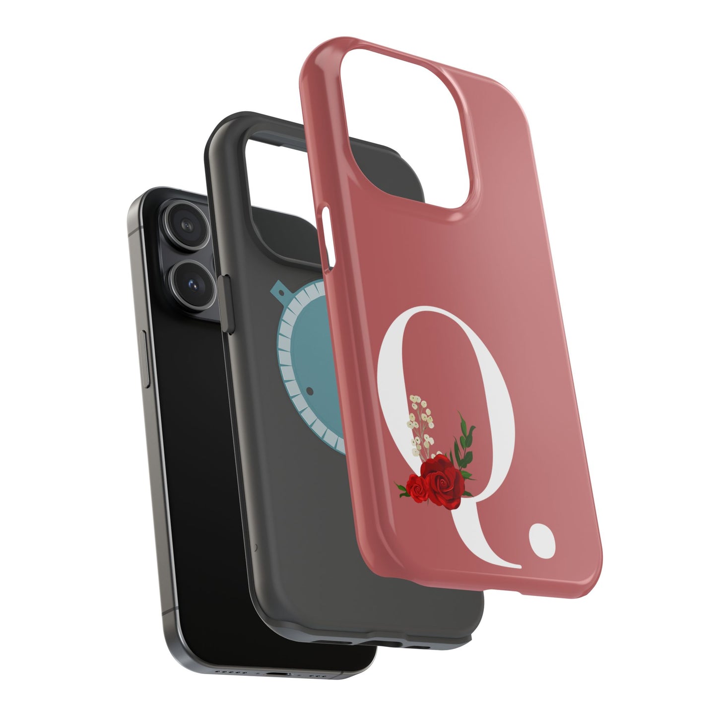 Personalized Letter Q MagSafe iPhone® Case